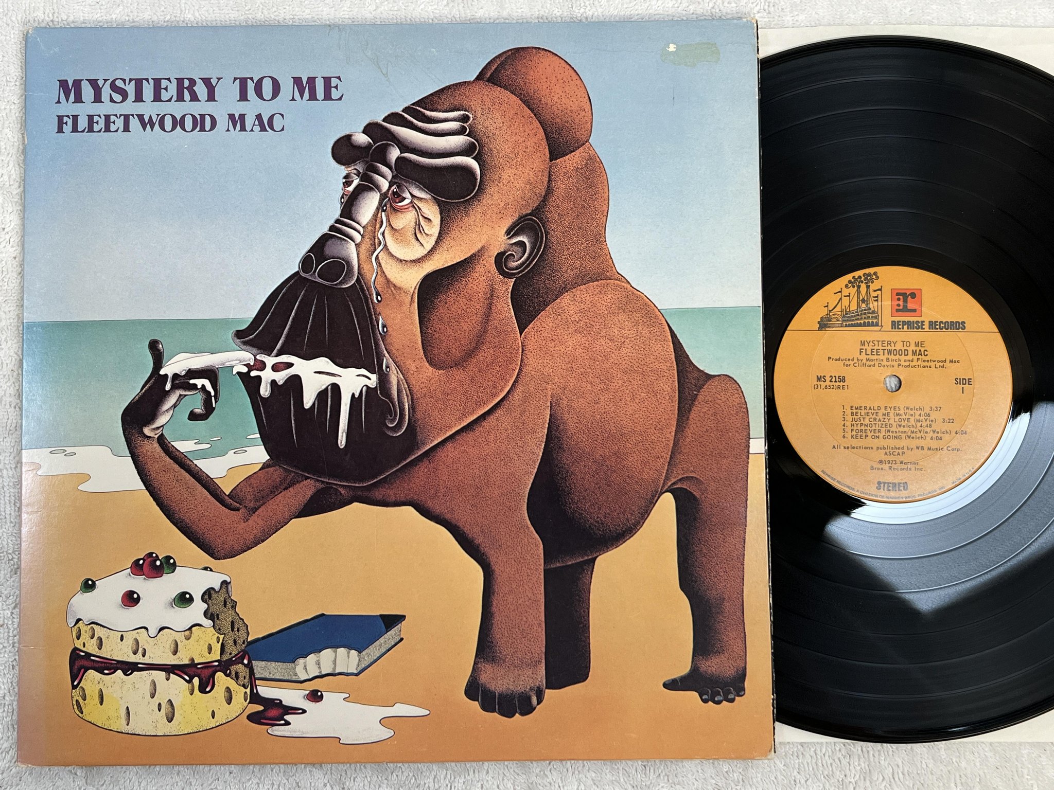Omslagsbild för skivan FLEETWOOD MAC mystery to me LP -73 US REPRISE MS 2158