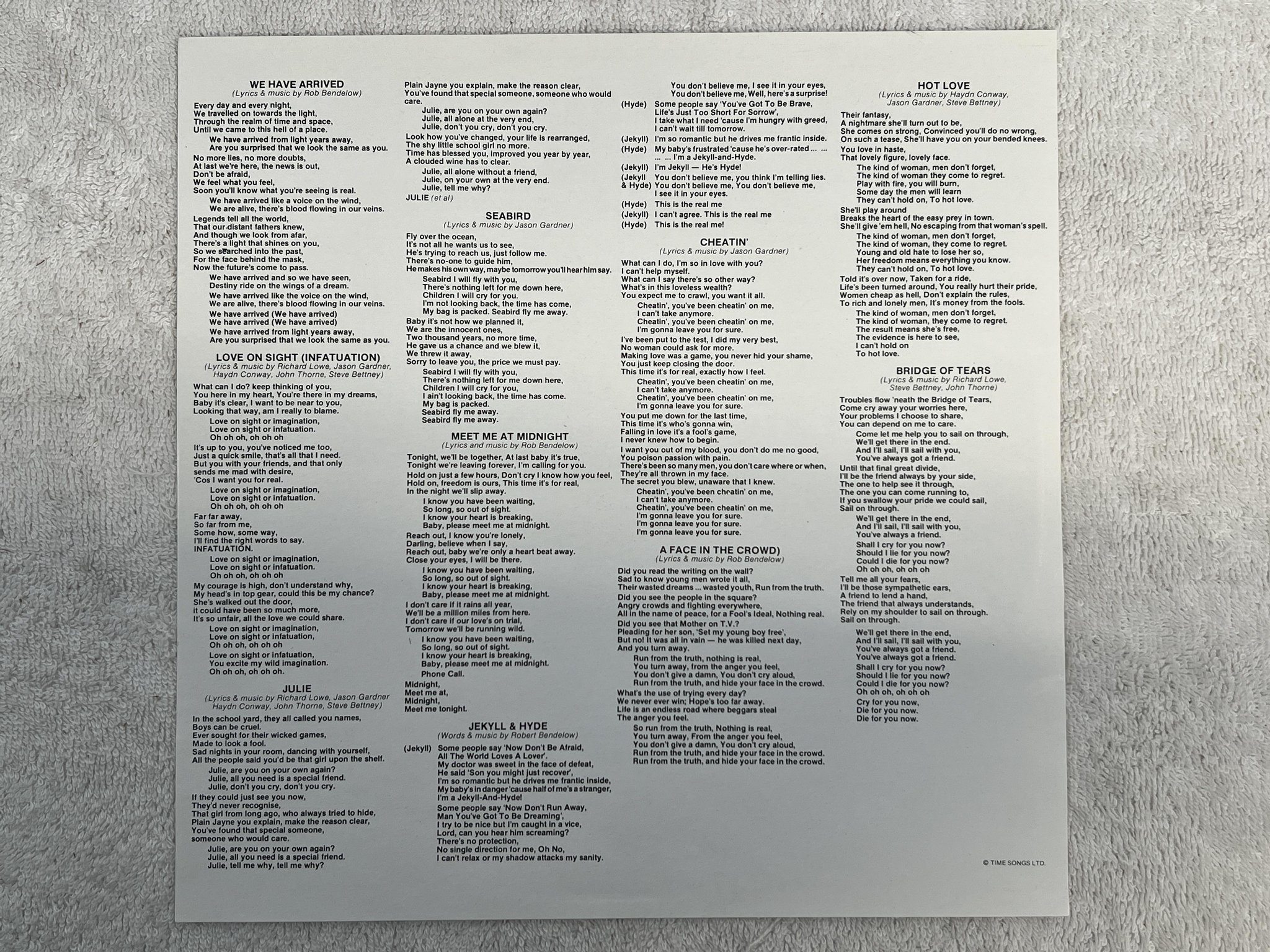 Omslagsbild för skivan SARACEN change of heart LP -84 UK NEAT RECORDS NEAT 1016