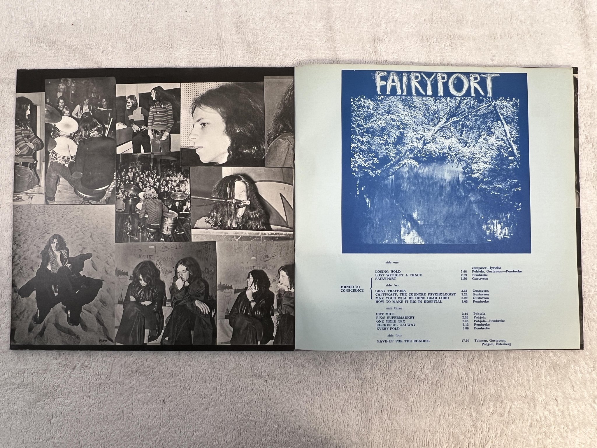 Omslagsbild för skivan WIGWAM fairyport 2xLP -71 Fin LOVE RECORDS LRLP 44/45