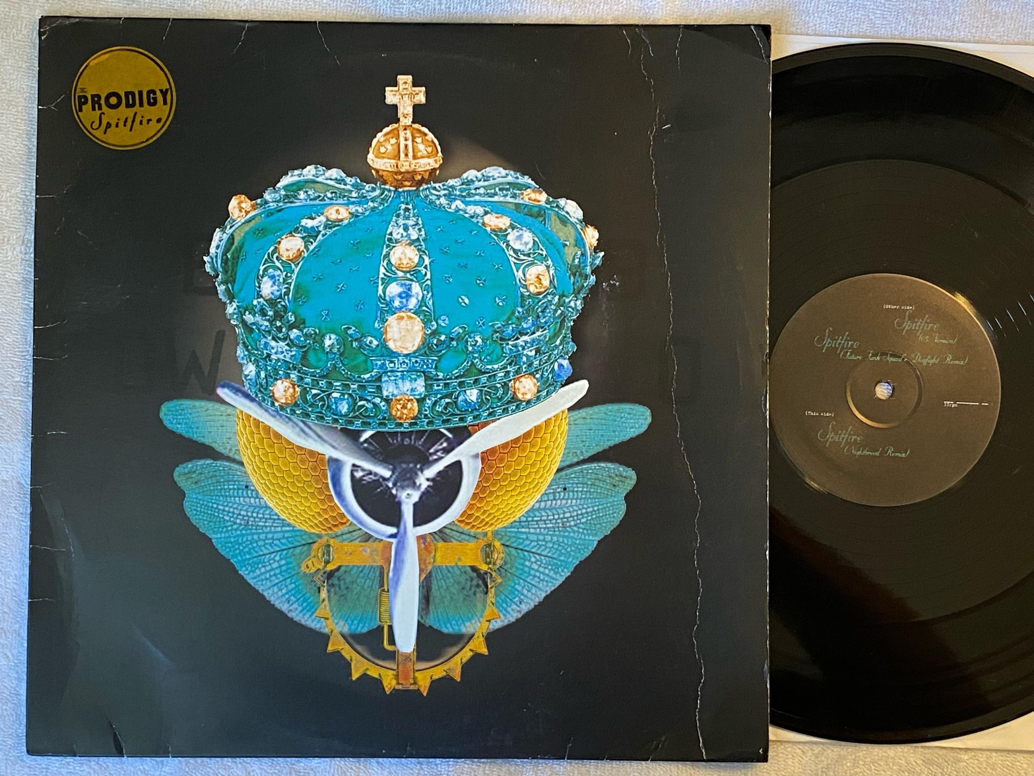 Omslagsbild för skivan THE PRODIGY Spitfire 12"Single 2005 UK XL RECORDINGS XLT 213 *** RARE ***