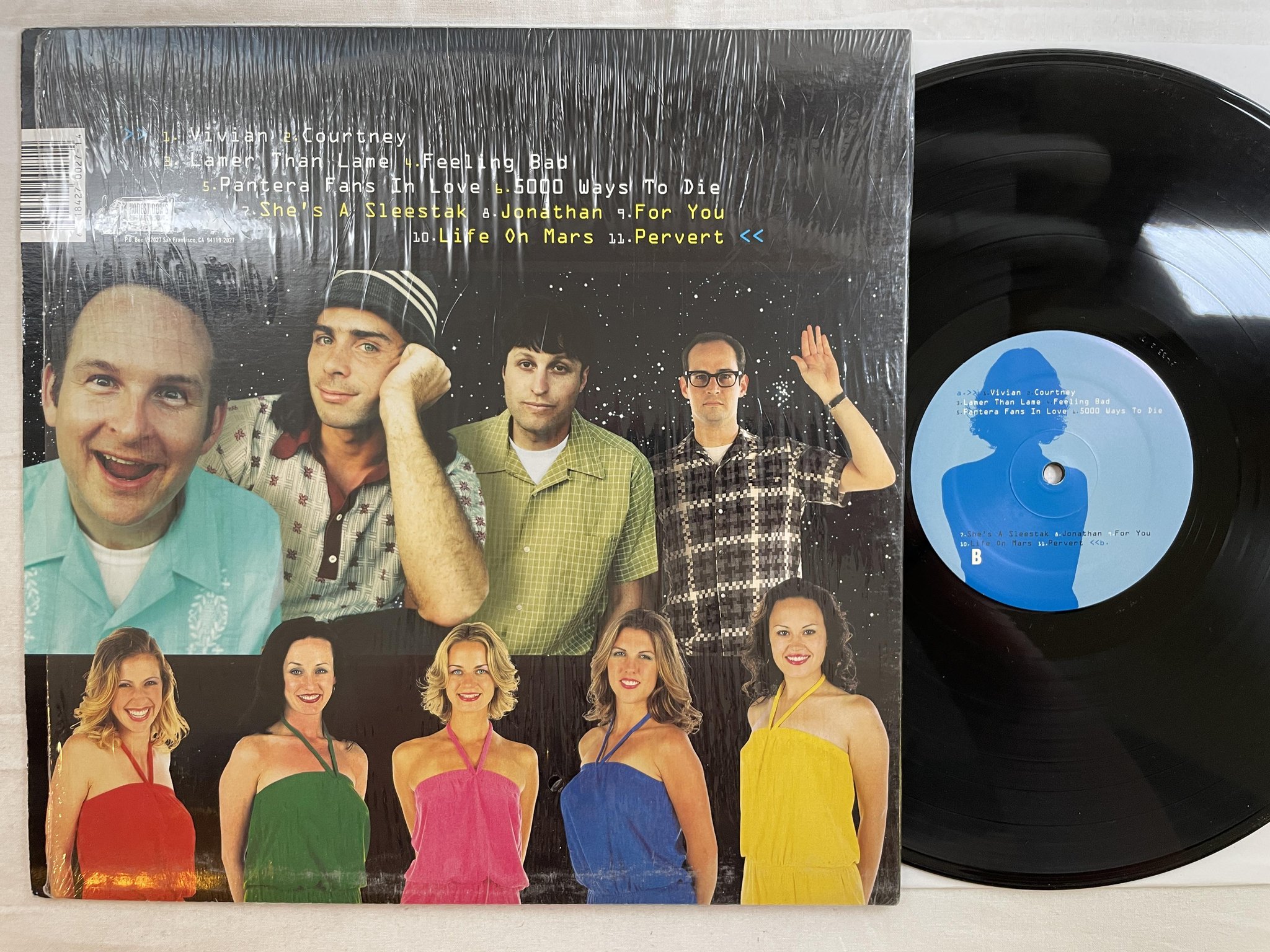 Omslagsbild för skivan NERF HERDER How To Meet Girls LP 2000 honest don's DON 027-1 *** RARE ***