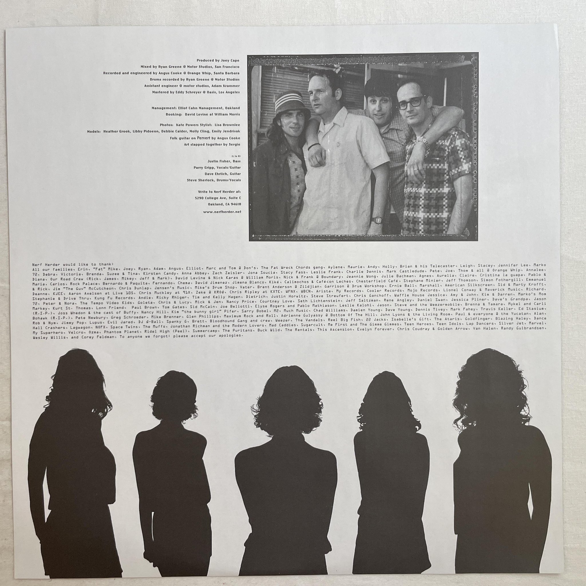 Omslagsbild för skivan NERF HERDER How To Meet Girls LP 2000 honest don's DON 027-1 *** RARE ***