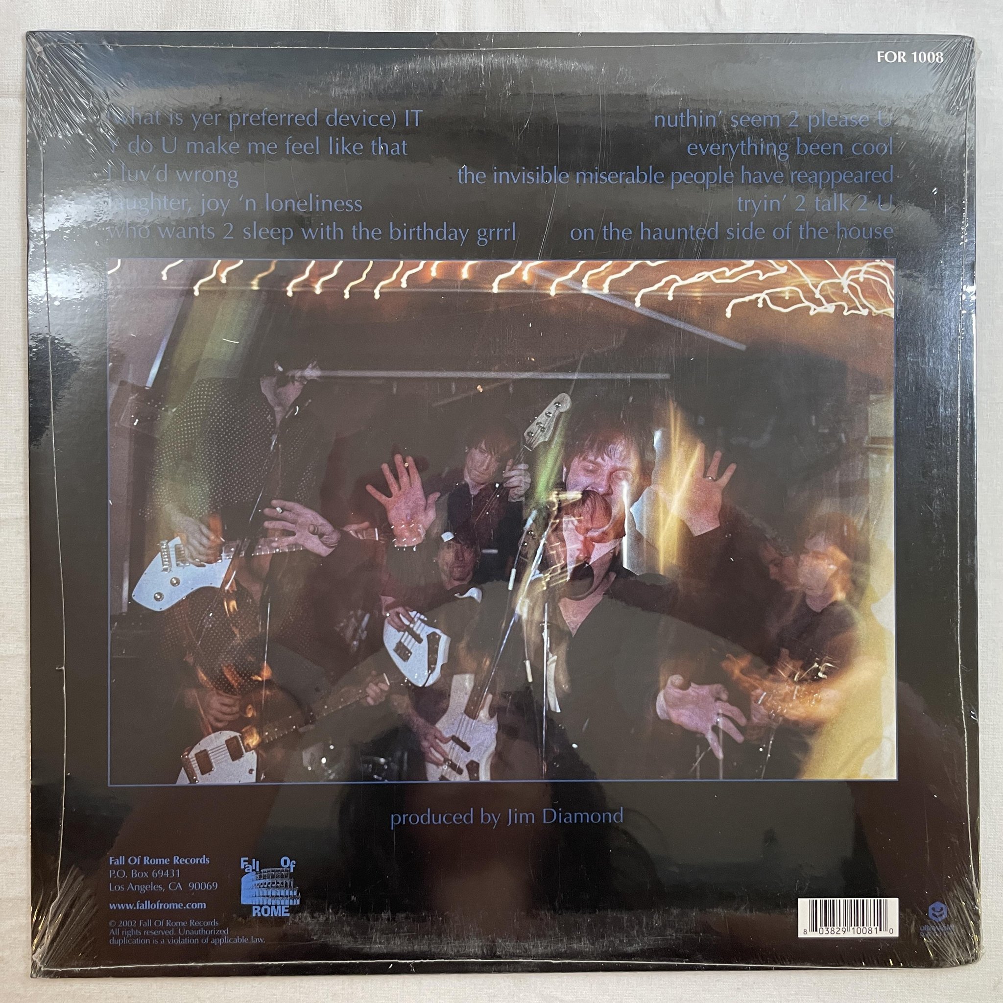 Omslagsbild för skivan THE WITCHES on parade LP 2002 US FAIL OF ROME FOR-1008 *** sealed ***