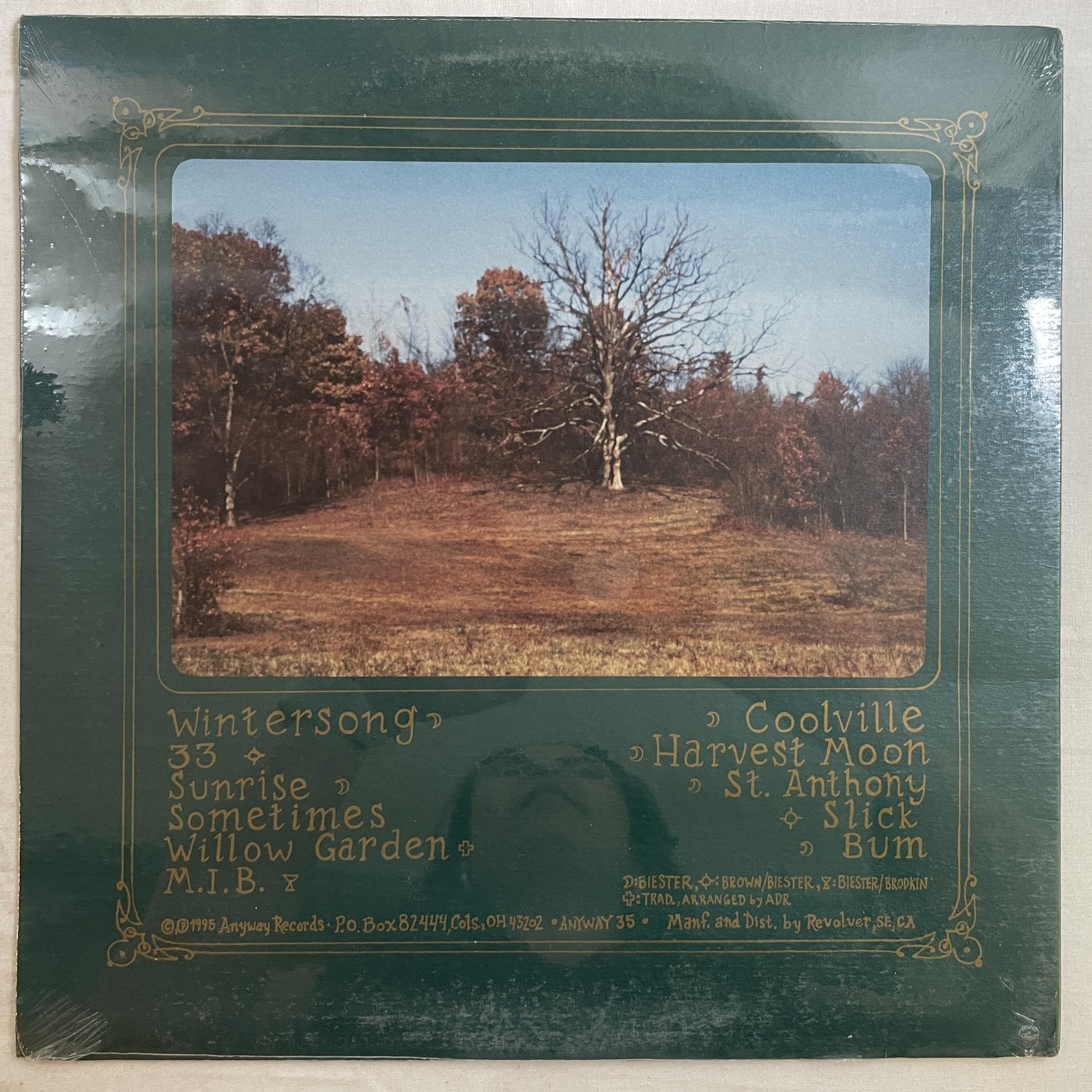 Omslagsbild för skivan APPALACHIAN DEATH RIDE adr LP -96 US ANYWAY AW 35 *** SEALED ***