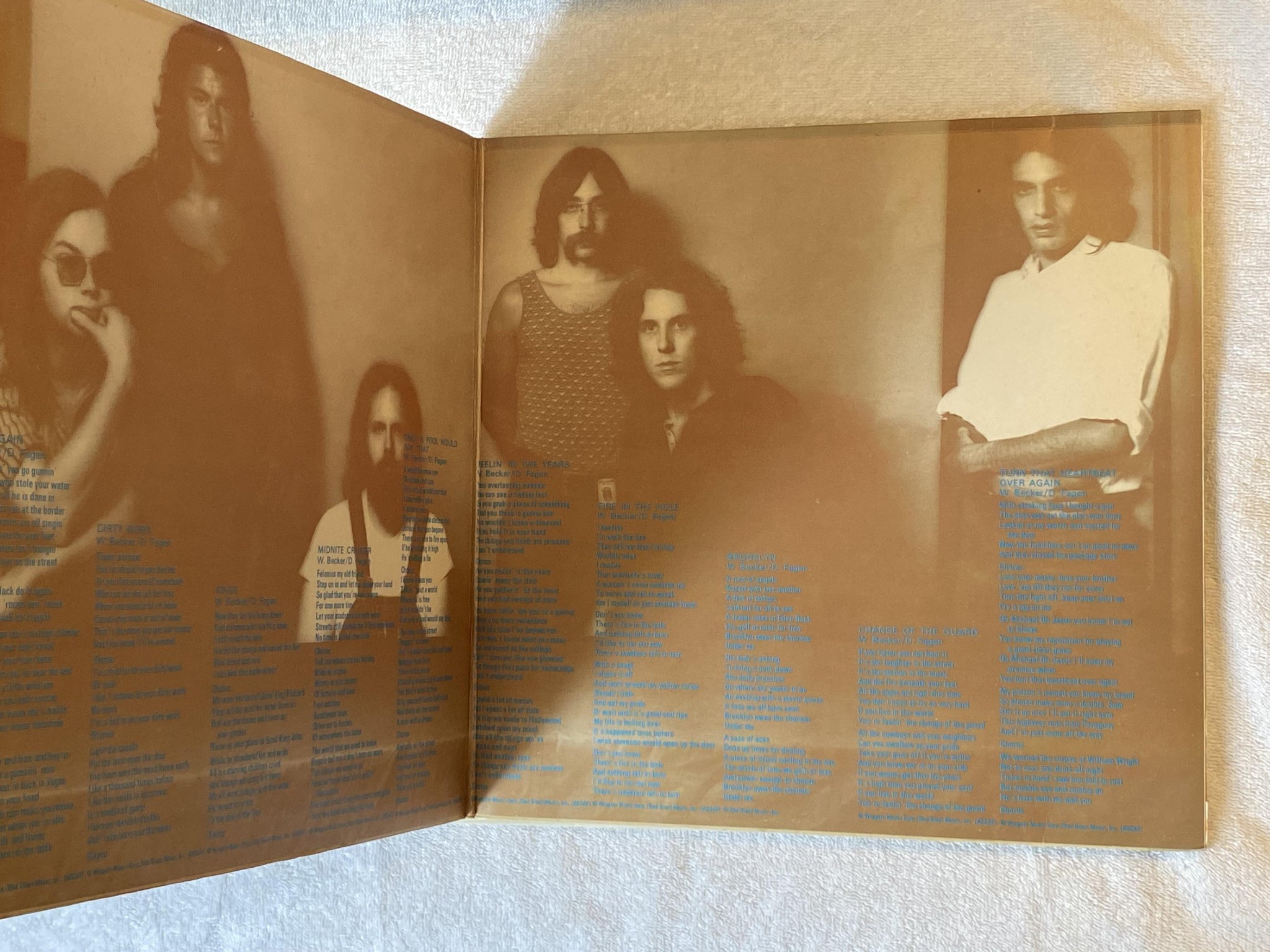 Omslagsbild för skivan STEELY DAN can't buy a thrill LP Ger PROBE 1C 062-93881