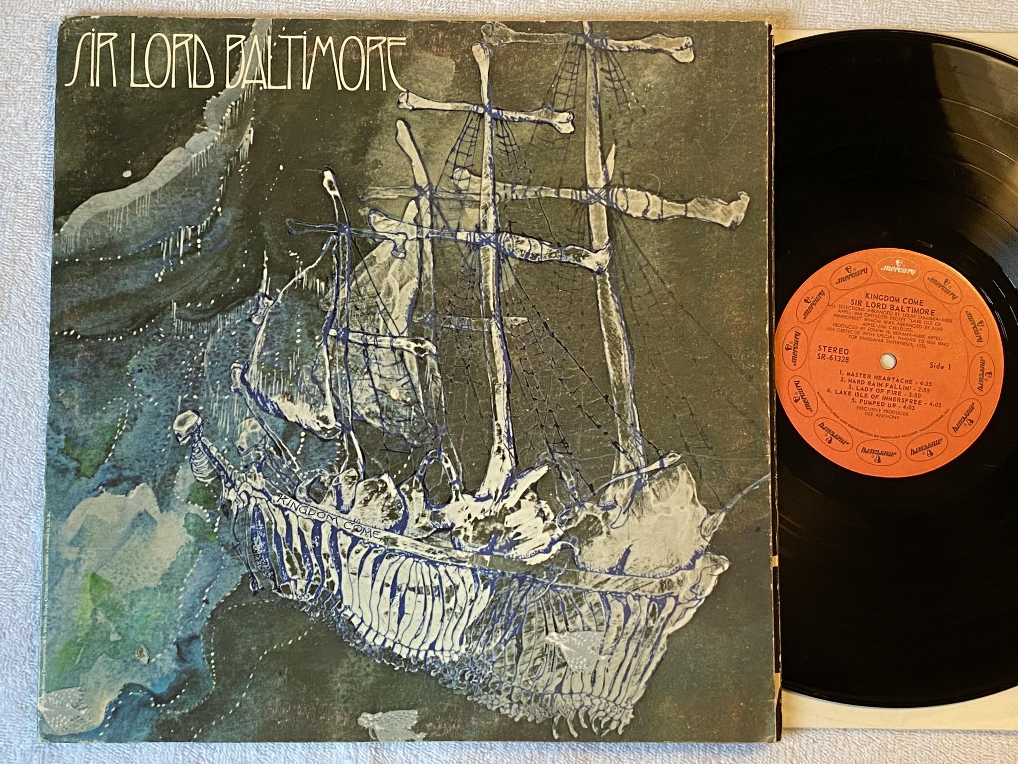 Omslagsbild för skivan SIR LORD BALTIMORE kingdom come LP -70 US mercury SR 61328