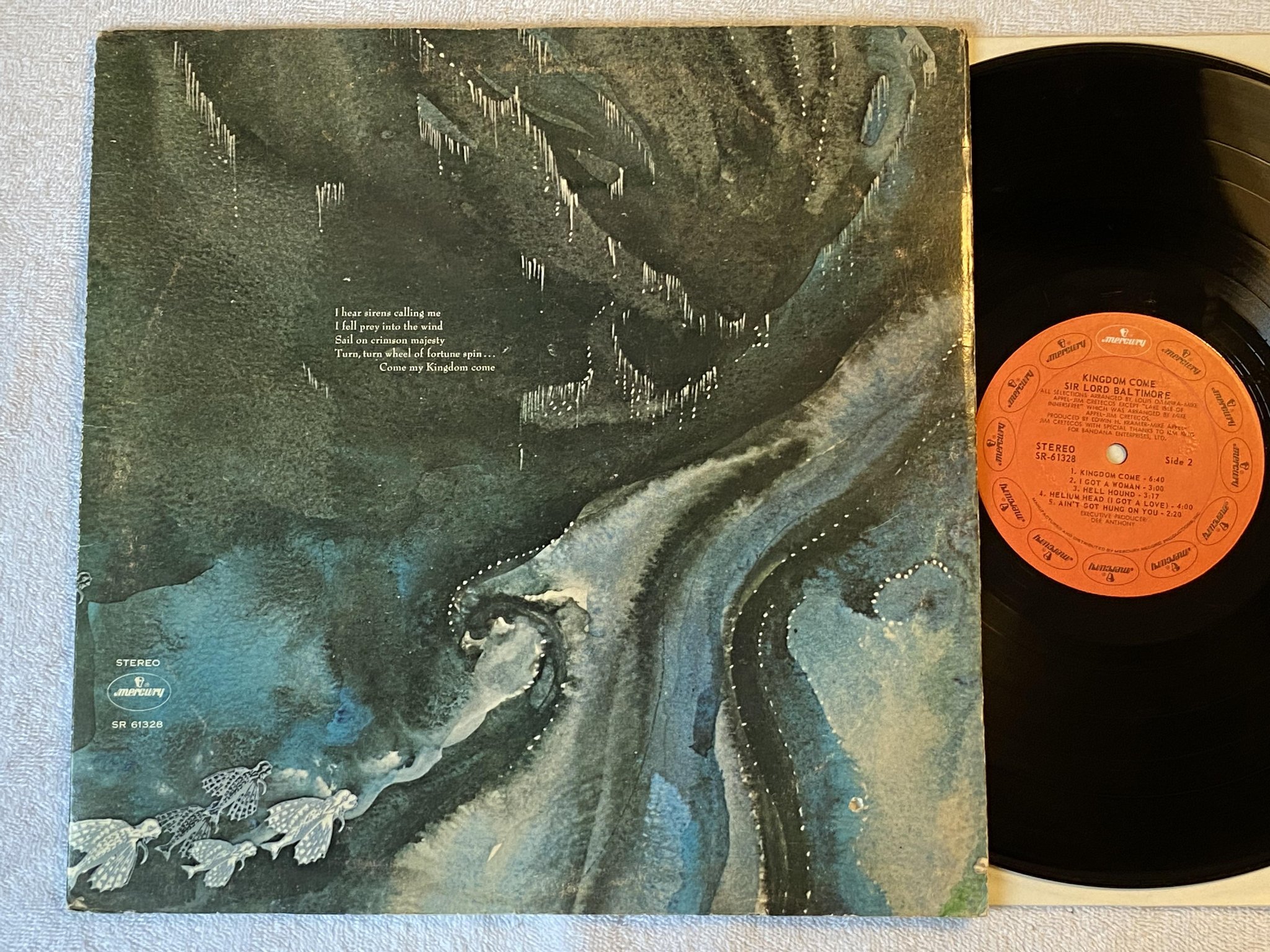 Omslagsbild för skivan SIR LORD BALTIMORE kingdom come LP -70 US mercury SR 61328