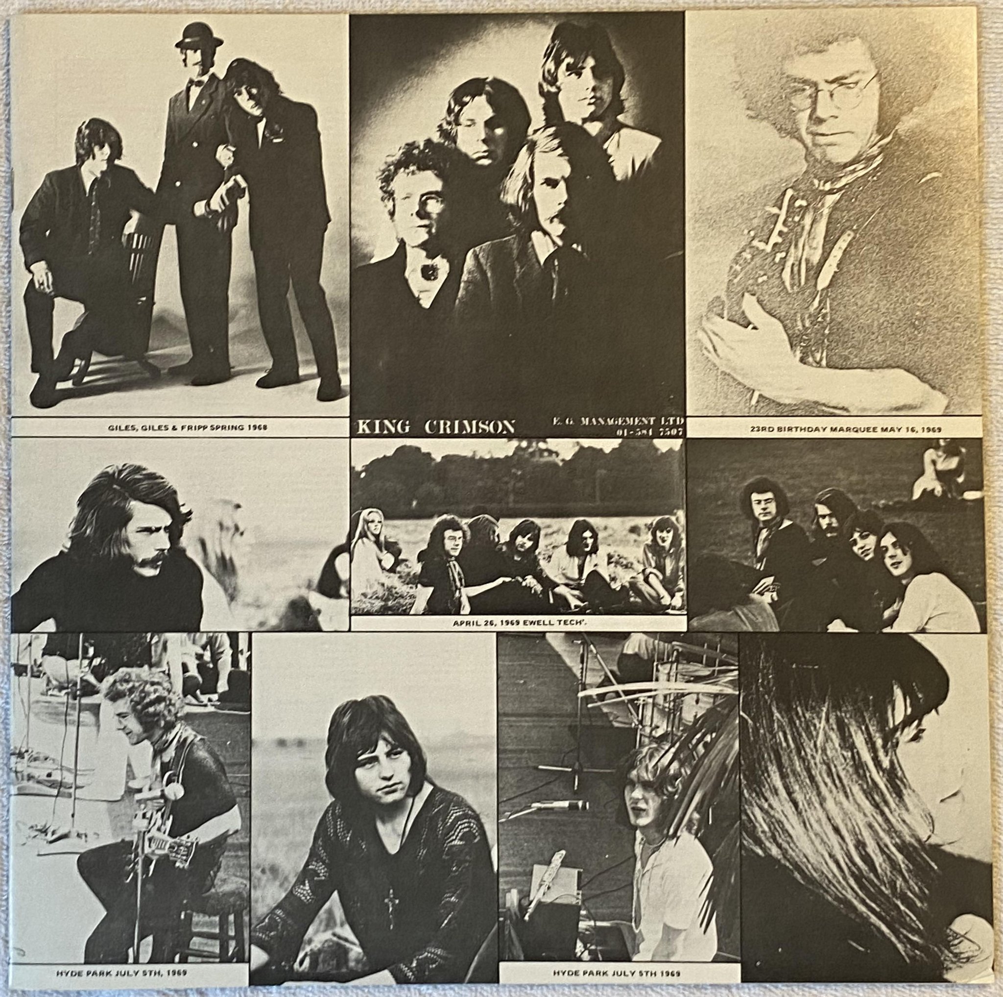 Omslagsbild för skivan KING CRIMSON The Young Persons' Guide To... 2xLP -75 UK ISLAND ISLD 7