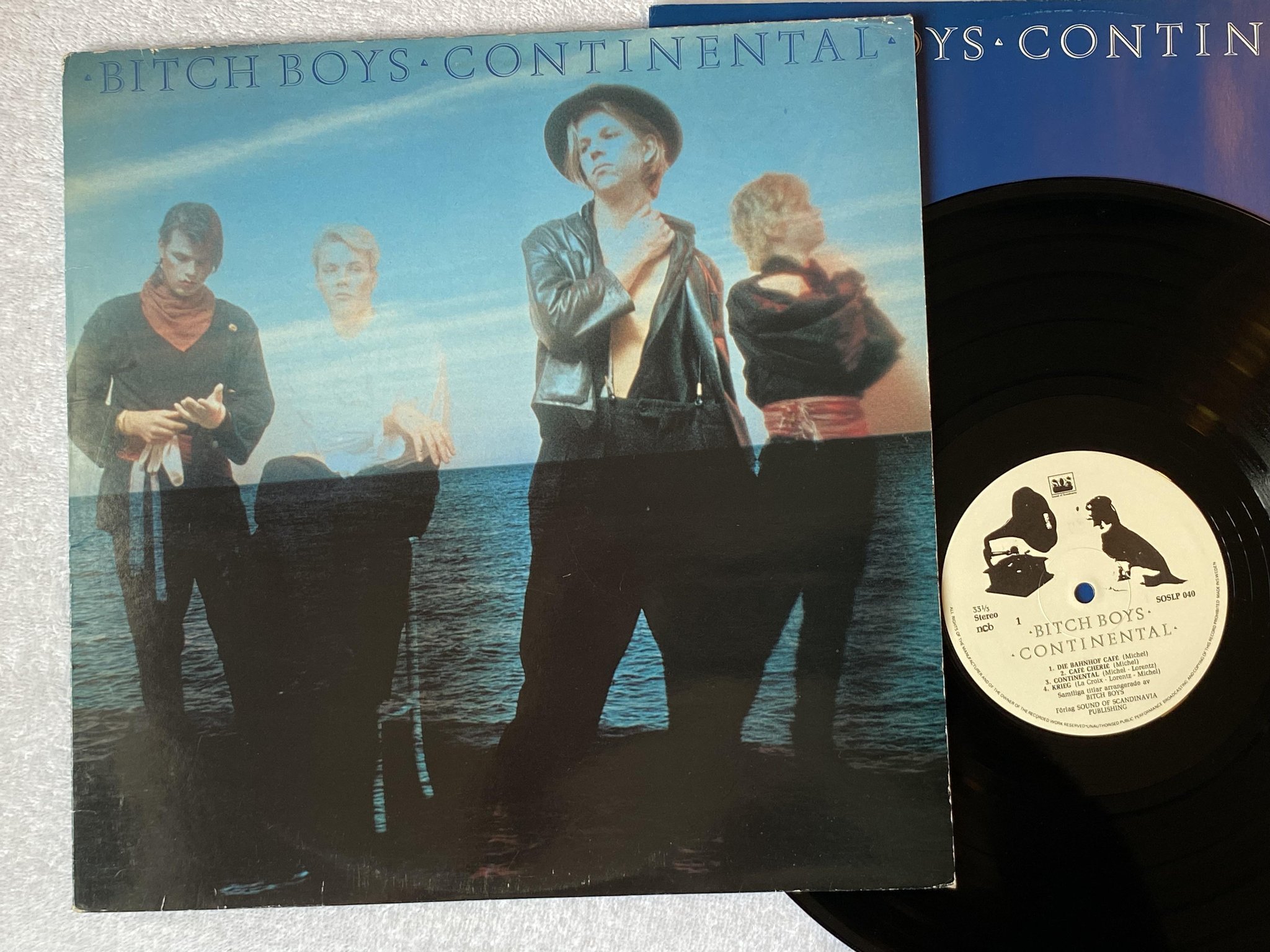 Omslagsbild för skivan BITCH BOYS continental LP -81 SOUND OF SCANDINAVIA SOSLP 040
