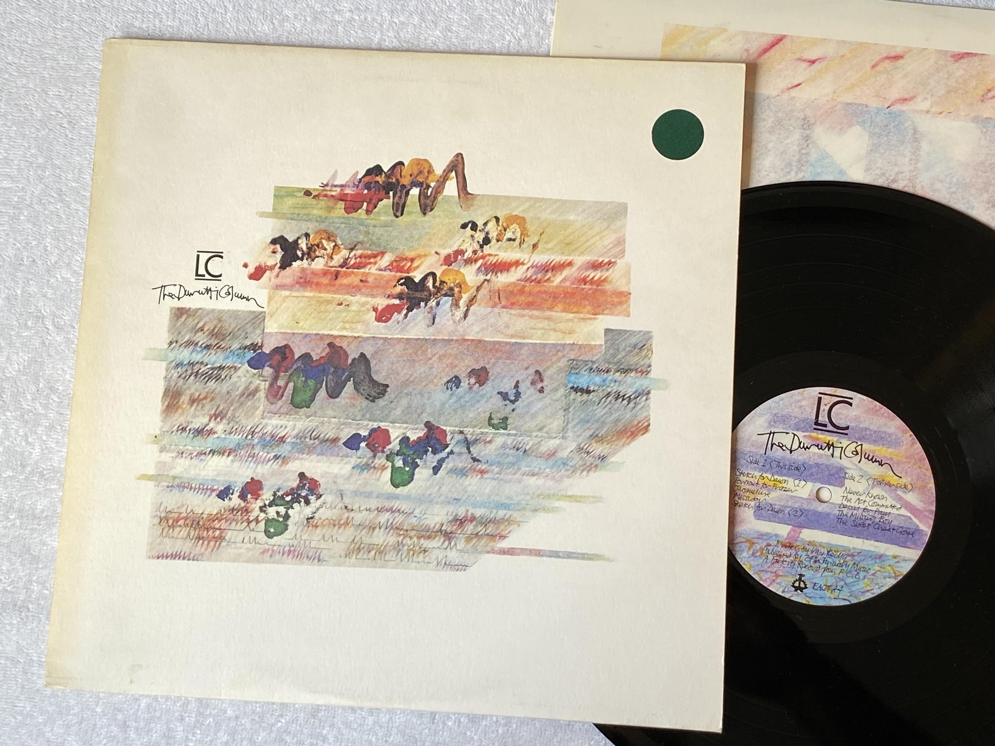 Omslagsbild för skivan THE DURUTTI COLUMN lc LP -81 UK FACTORY FACT 44 ** Avantgarde **