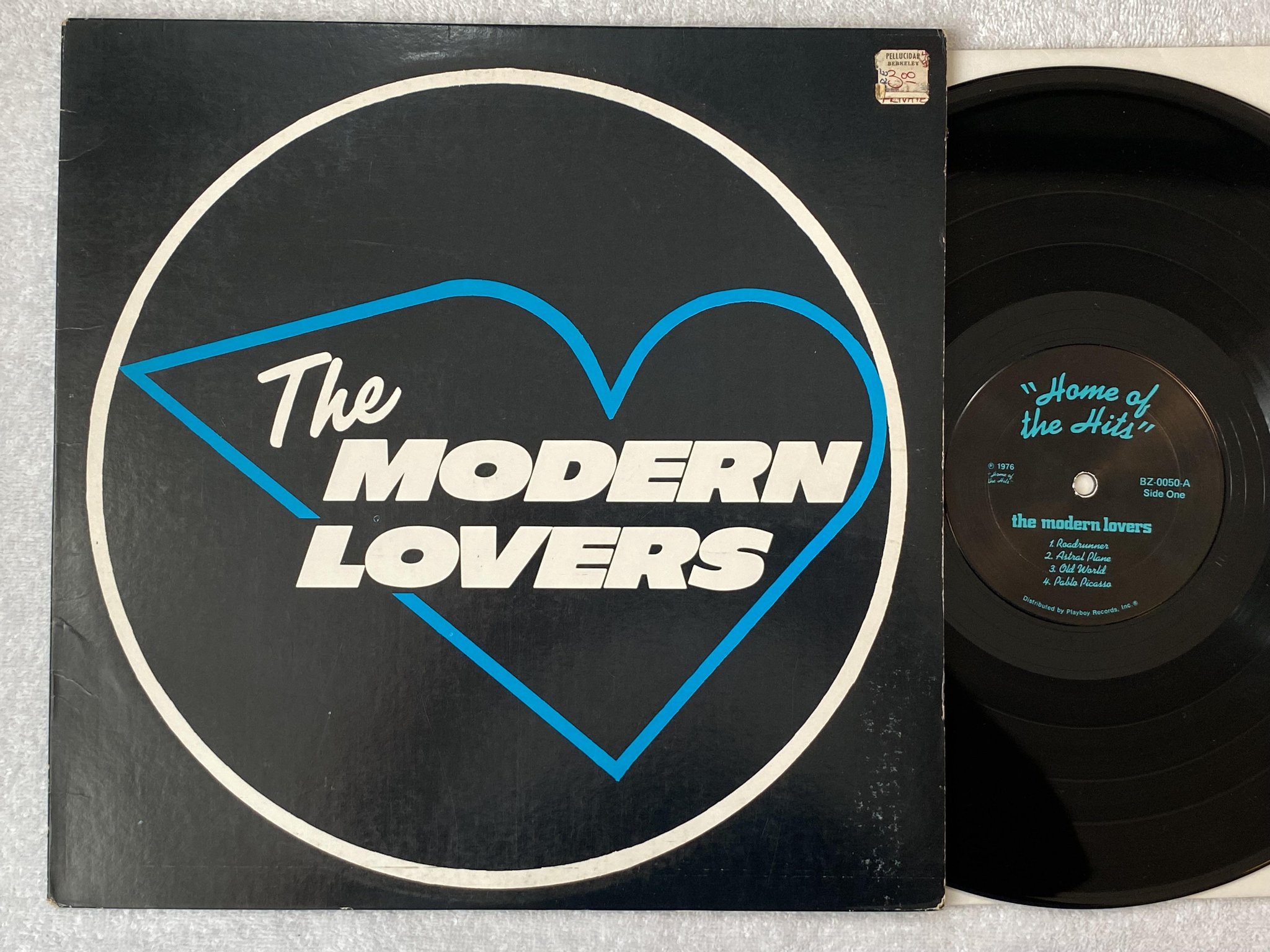 Omslagsbild för skivan THE MODERN LOVERS s/t LP -76 US HOME OF THE HITS BZ-0050