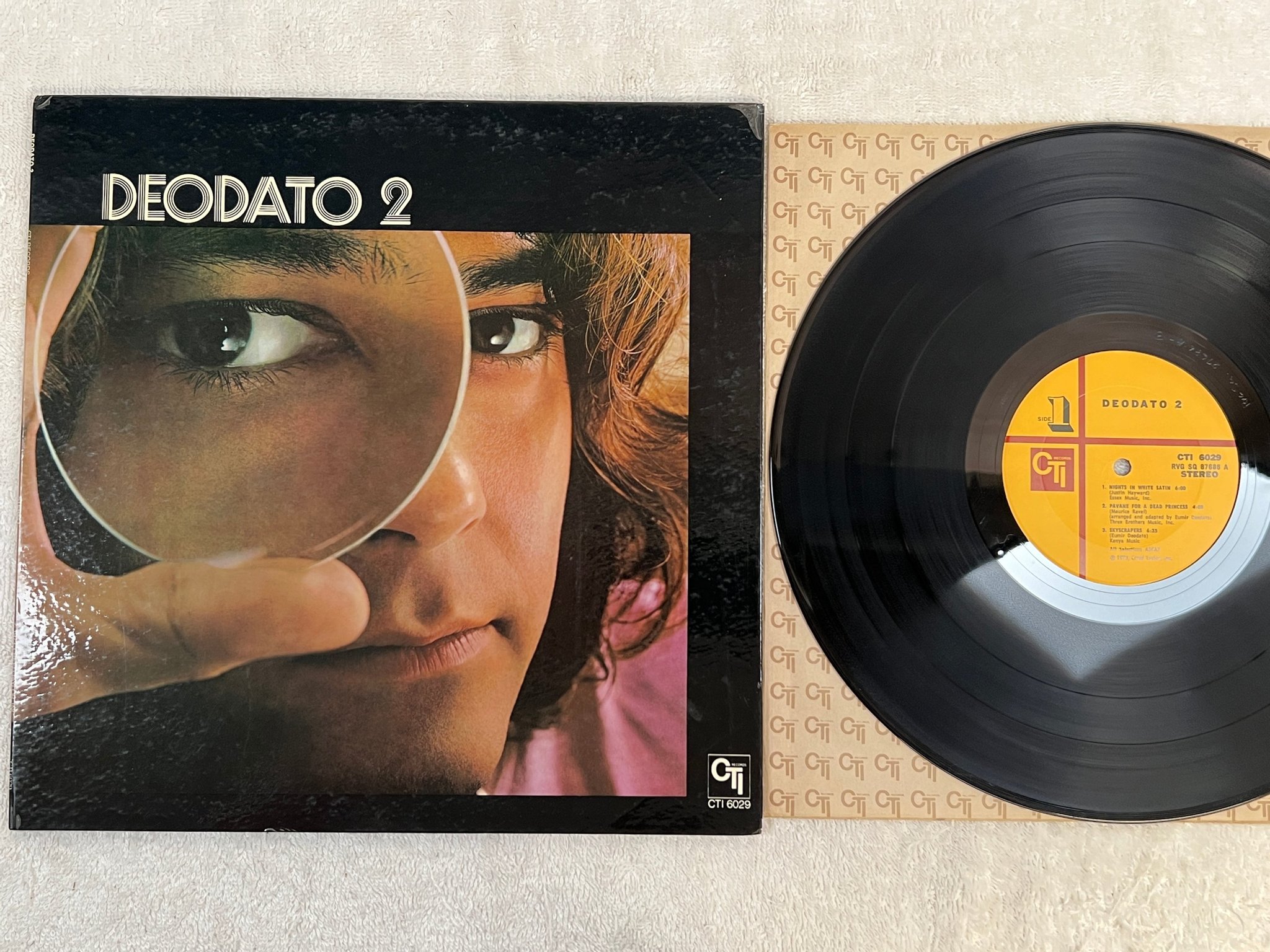 Omslagsbild för skivan DEODATO 2 LP -73 US CTI 6029