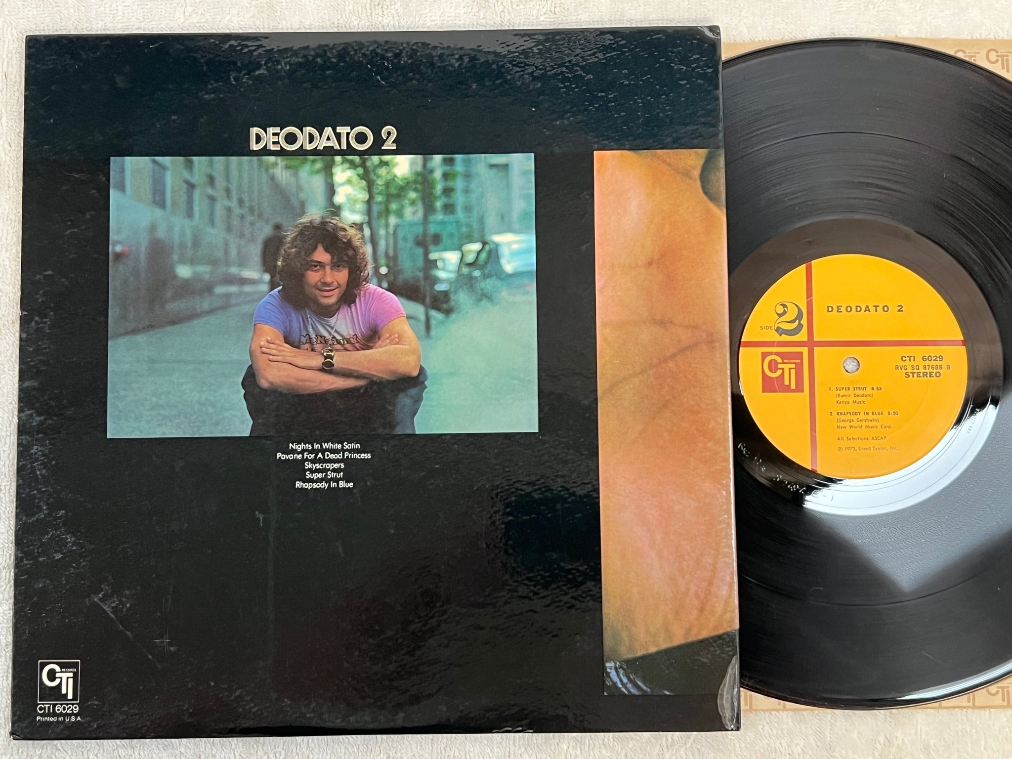 Omslagsbild för skivan DEODATO 2 LP -73 US CTI 6029