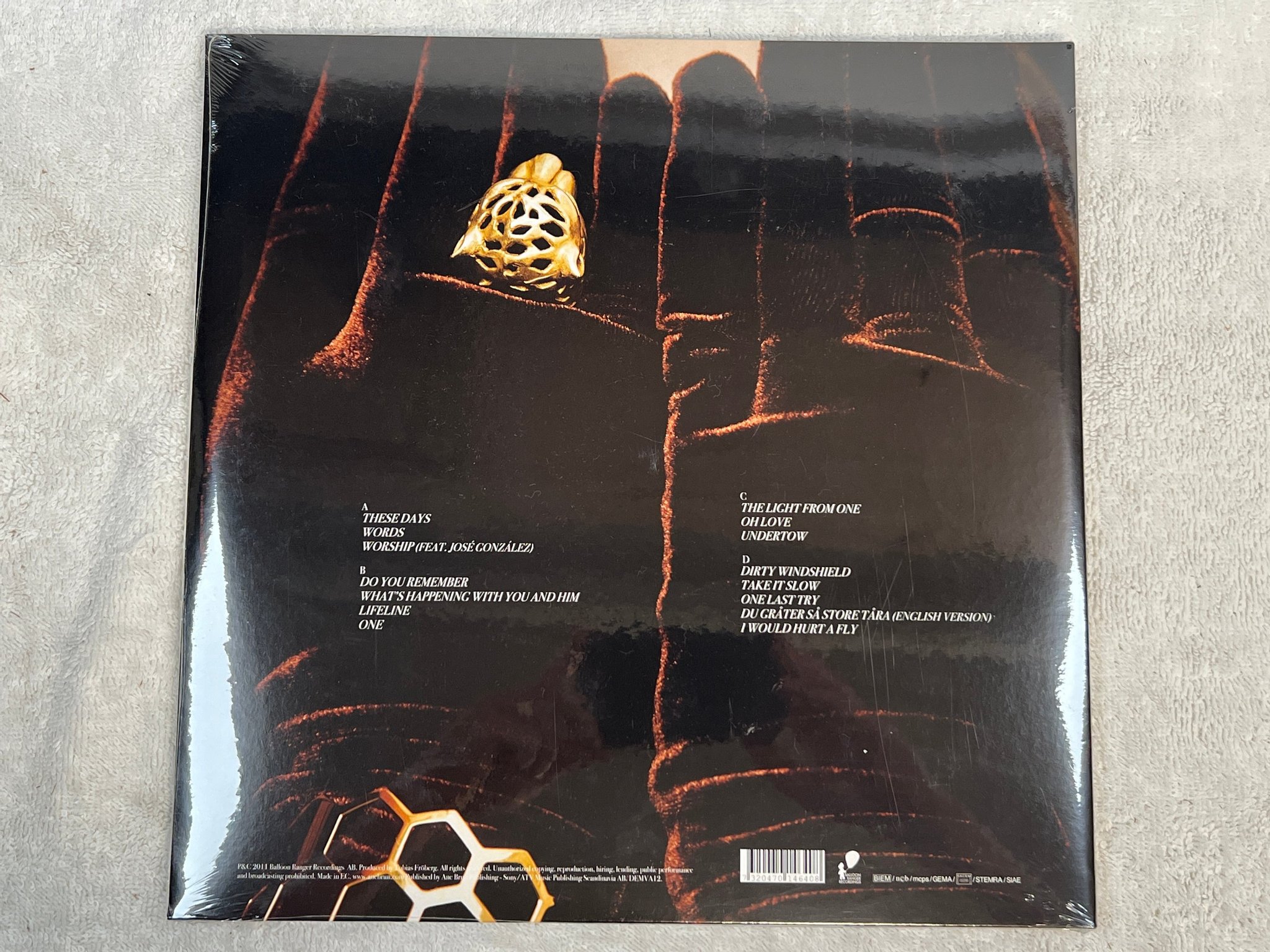 Omslagsbild för skivan ANE BRUN it all starts with one 2xLP 2011 BALOON RANGER DEMVA12 *** SEALED ***