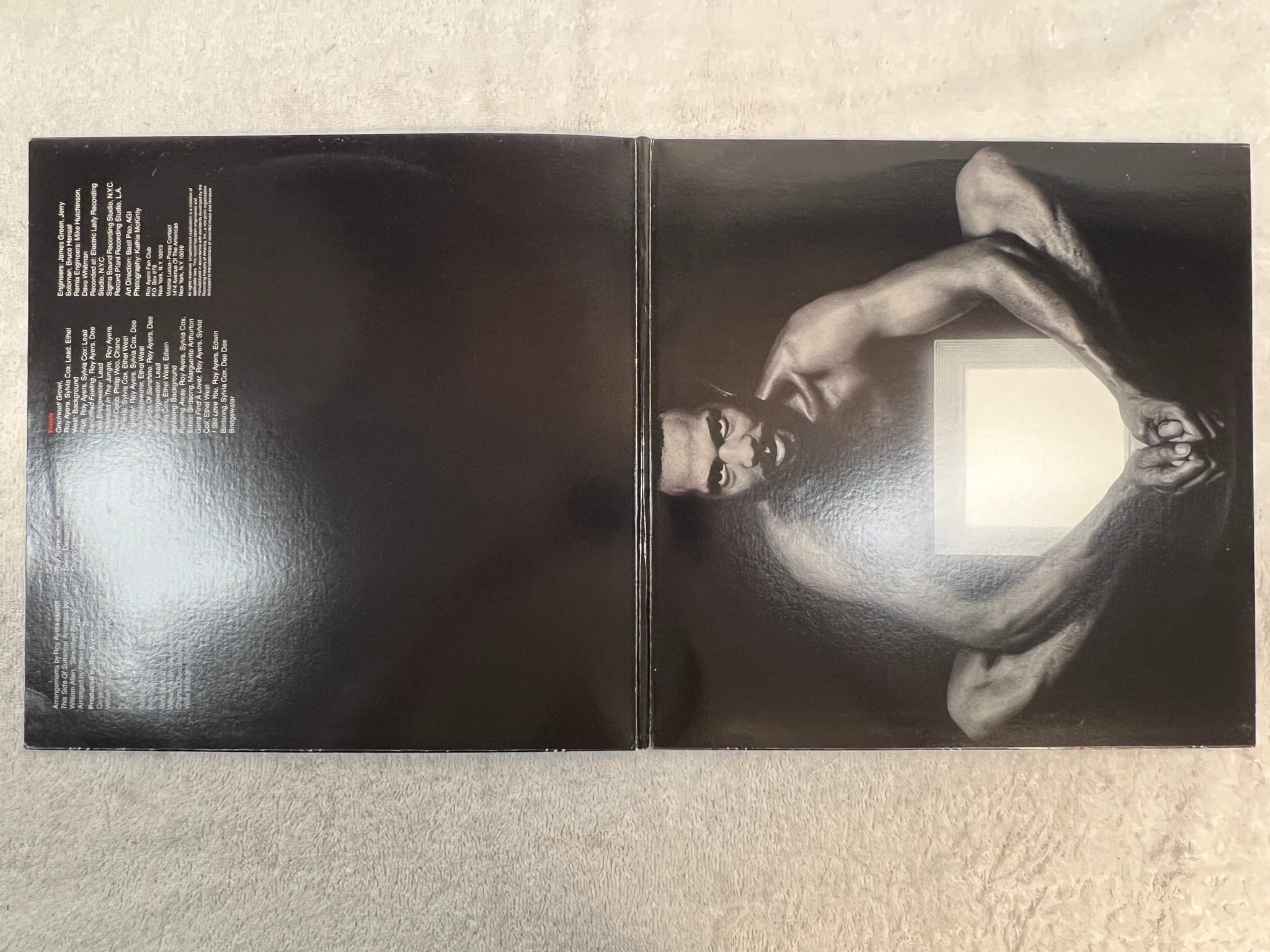 Omslagsbild för skivan ROY AYERS UBIQUITY lifeline LP -77 US POLYDOR PD-1-6108 *** SOULJAZZ ***