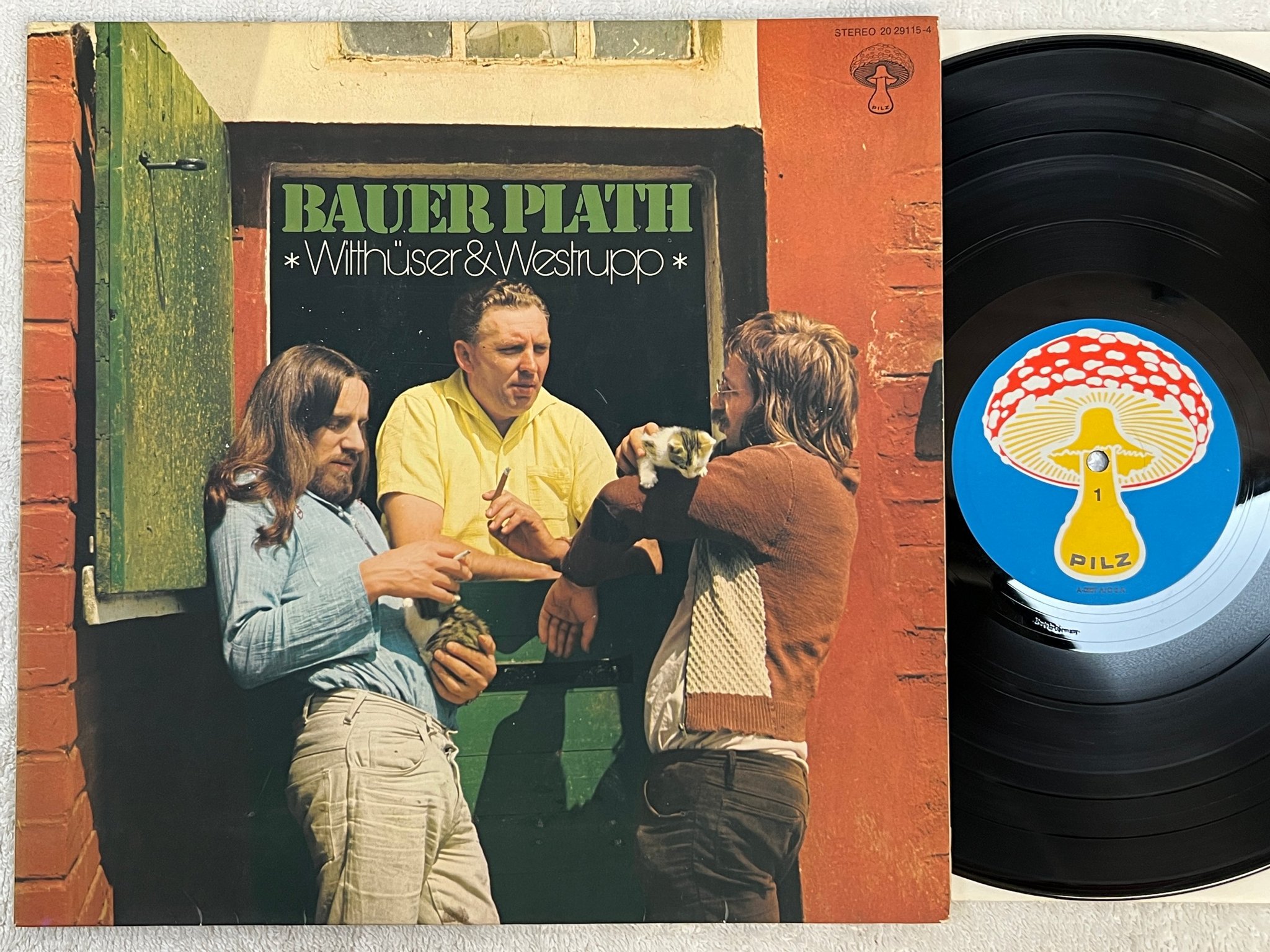 Omslagsbild för skivan WITTHÜSER & WESTRUPP Bauer Plath LP -72 Ger PILZ 20 29115-4