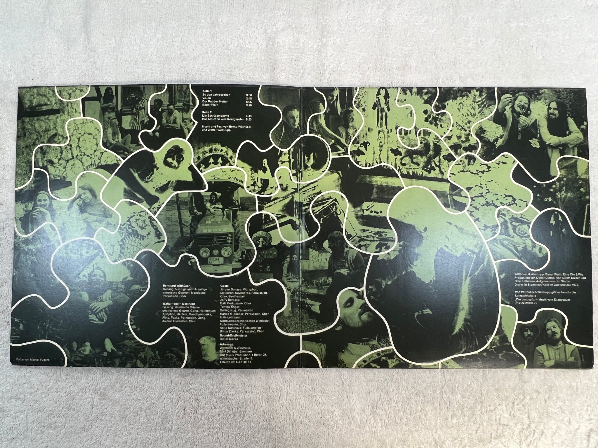 Omslagsbild för skivan WITTHÜSER & WESTRUPP Bauer Plath LP -72 Ger PILZ 20 29115-4