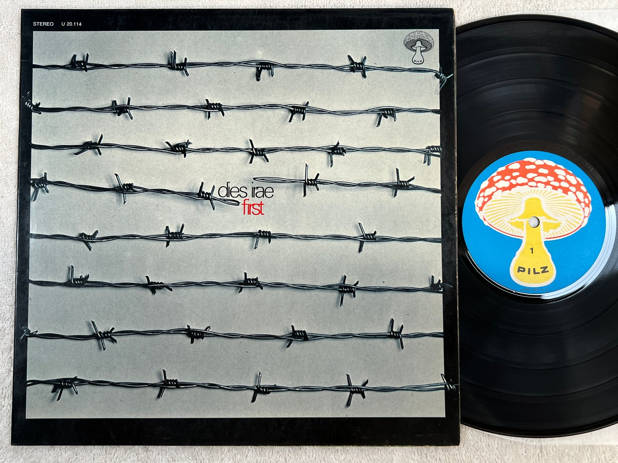 Omslagsbild för skivan DIES IRAE first LP -72 Ger PILZ U 20.114 **** Krautrock ****