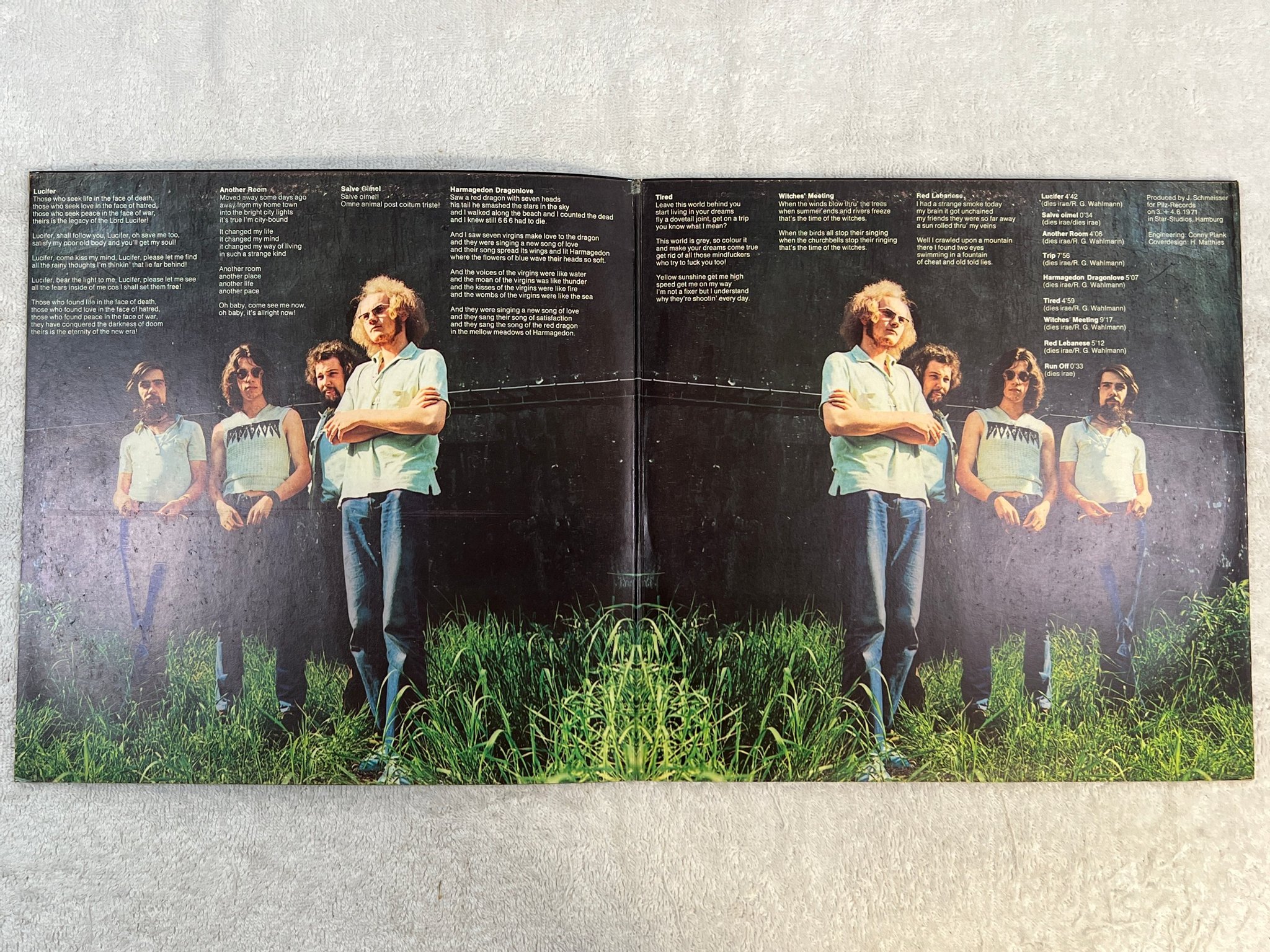 Omslagsbild för skivan DIES IRAE first LP -72 Ger PILZ U 20.114 **** Krautrock ****