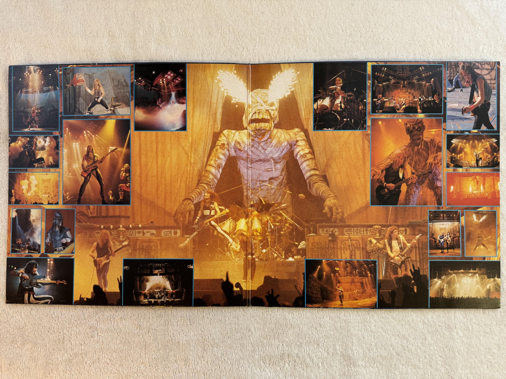 Omslagsbild för skivan IRON MAIDEN live after death 2xLP -85 Hol emi 162 24 0426 3