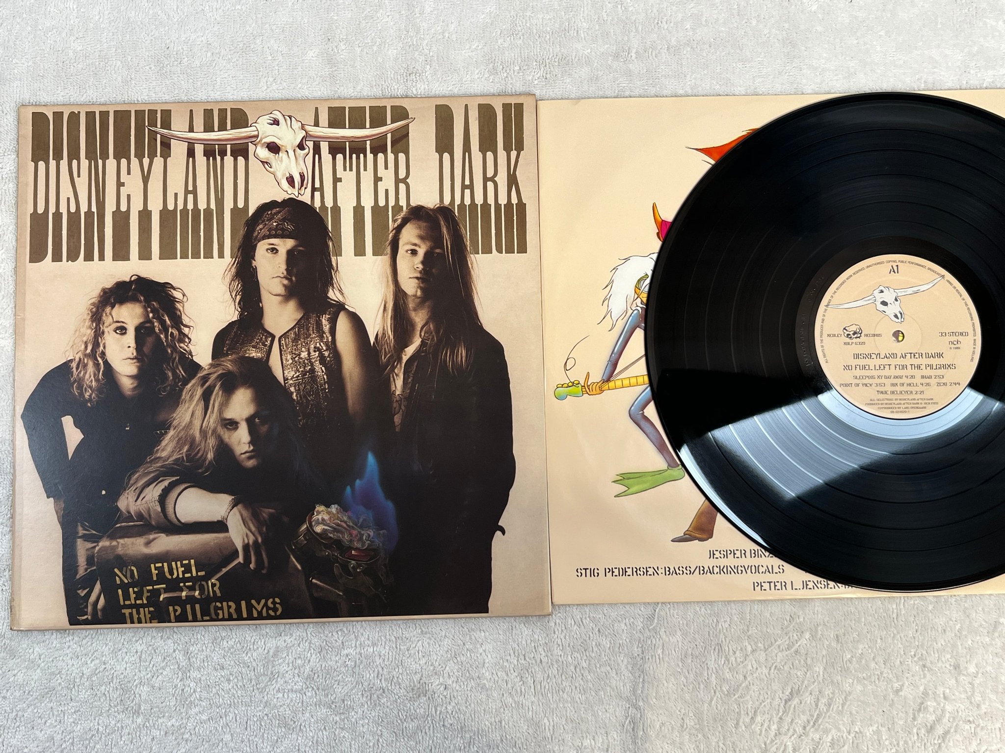 Omslagsbild för skivan DISNEYLAND AFTER DARK No Fuel Left For The Pilgrims LP -89 ncb MEDLEY MDLP 6329