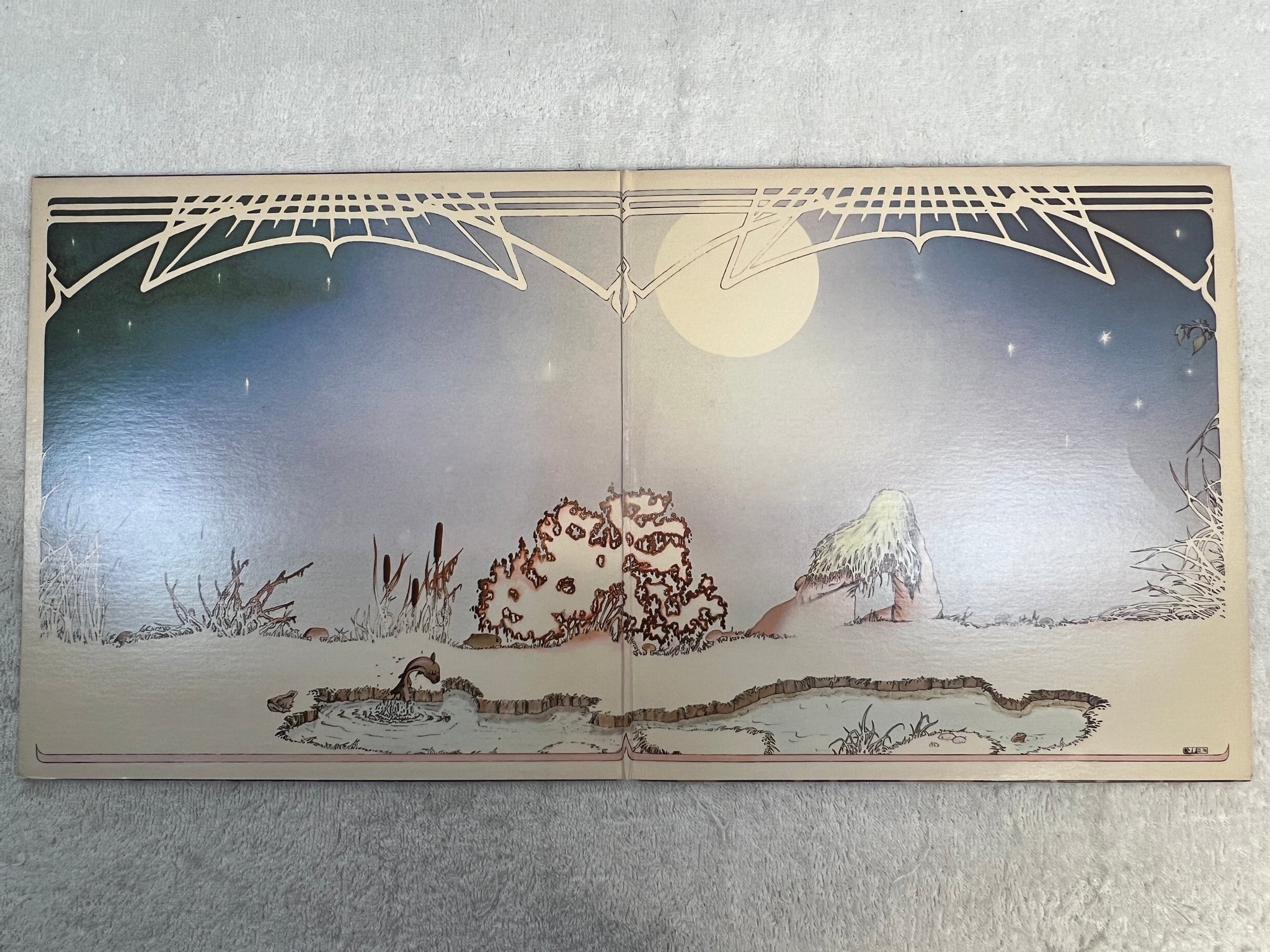 Omslagsbild för skivan CAMEL moonmadness LP -76 US JANUS JXS 7024