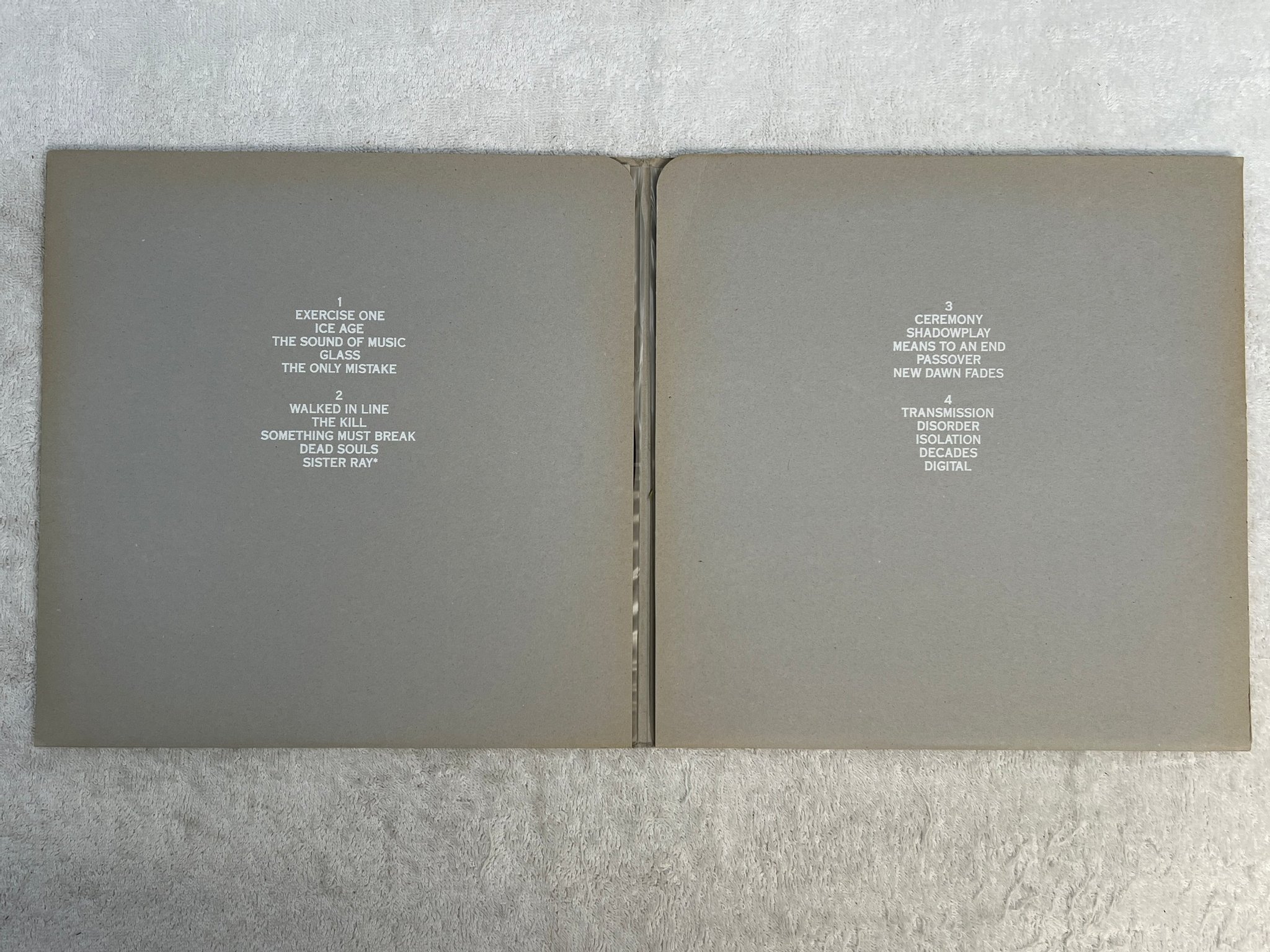 Omslagsbild för skivan JOY DIVISION still 2xLP -81 UK FACTORY FACT 40 ***** CLASSIC *****