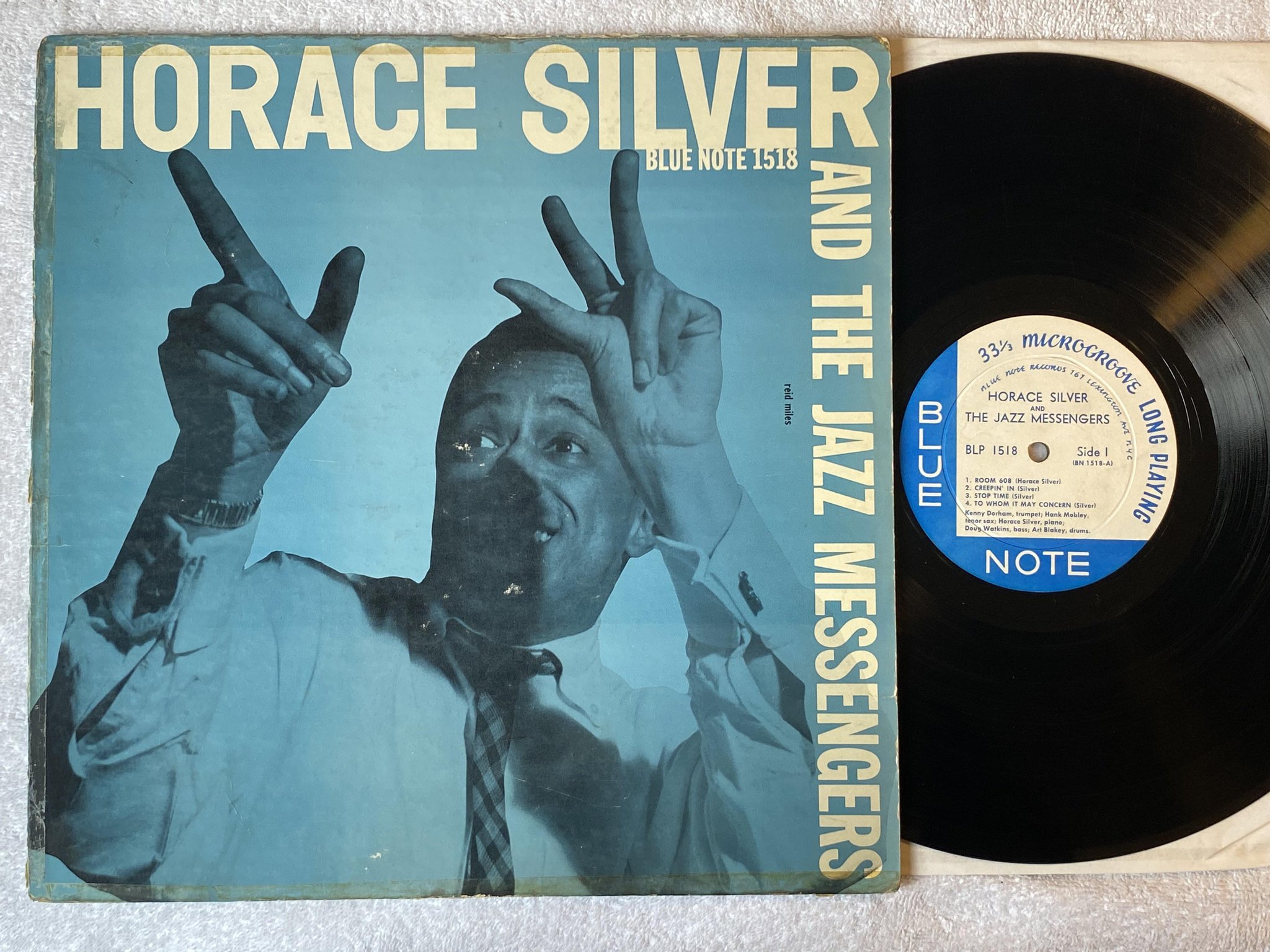 Omslagsbild för skivan HORACE SILVER AND THE JAZZ MESSENGERS LP -56 US BLUE NOTE BLP 1518 LEXINGTON