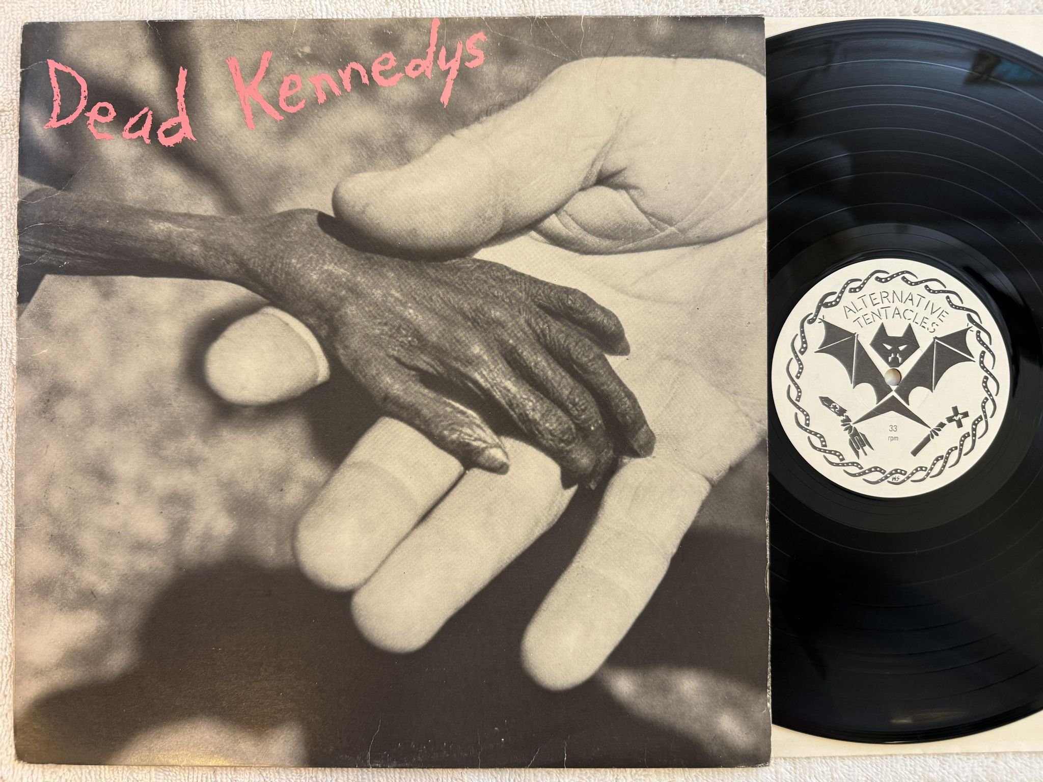 Omslagsbild för skivan DEAD KENNEDYS plastic surgery disasters LP -82 ncb STATIK STATLP 11