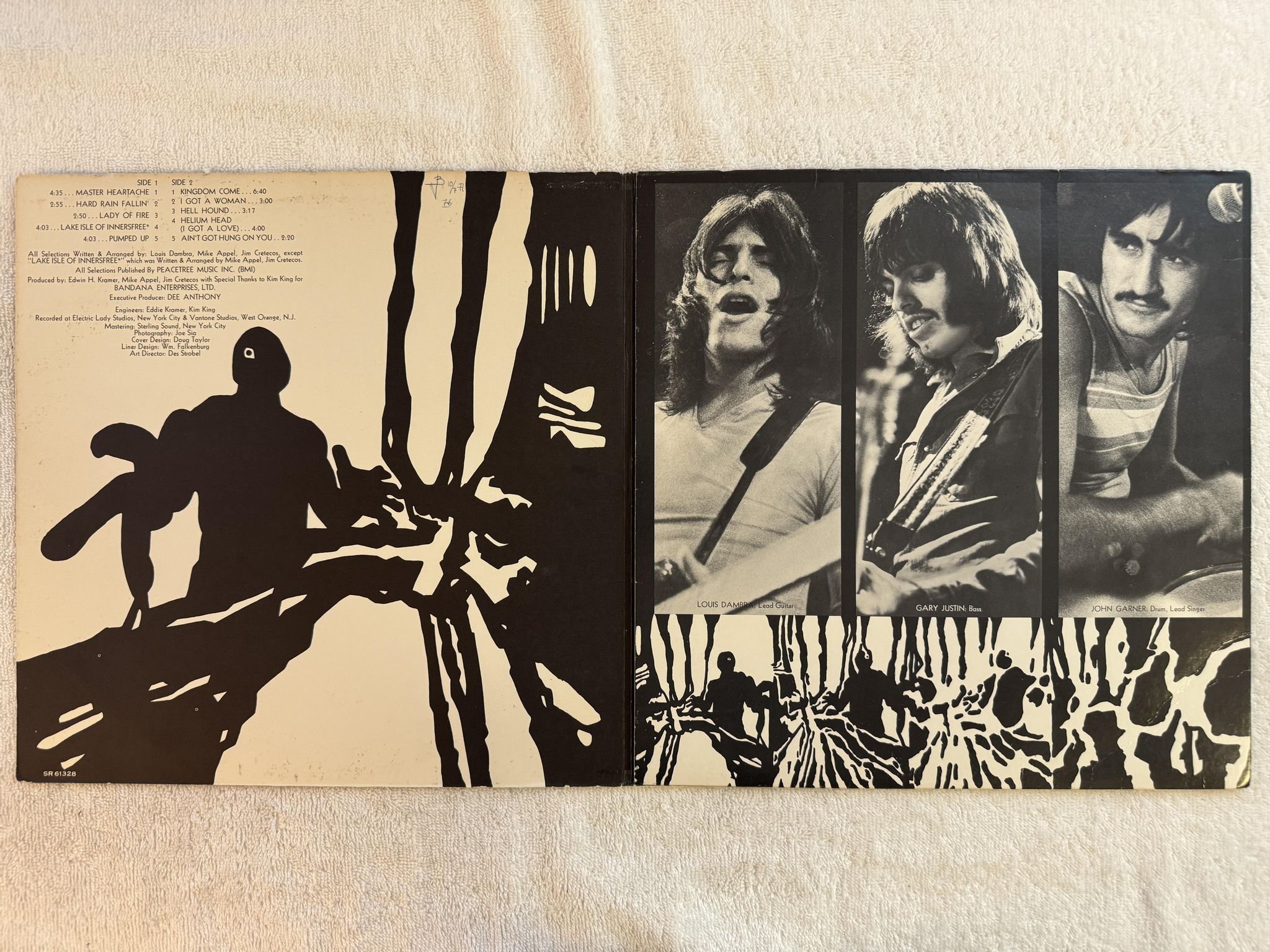 Omslagsbild för skivan SIR LORD BALTIMORE kingdom come LP -70 US MERCURY SR-61328