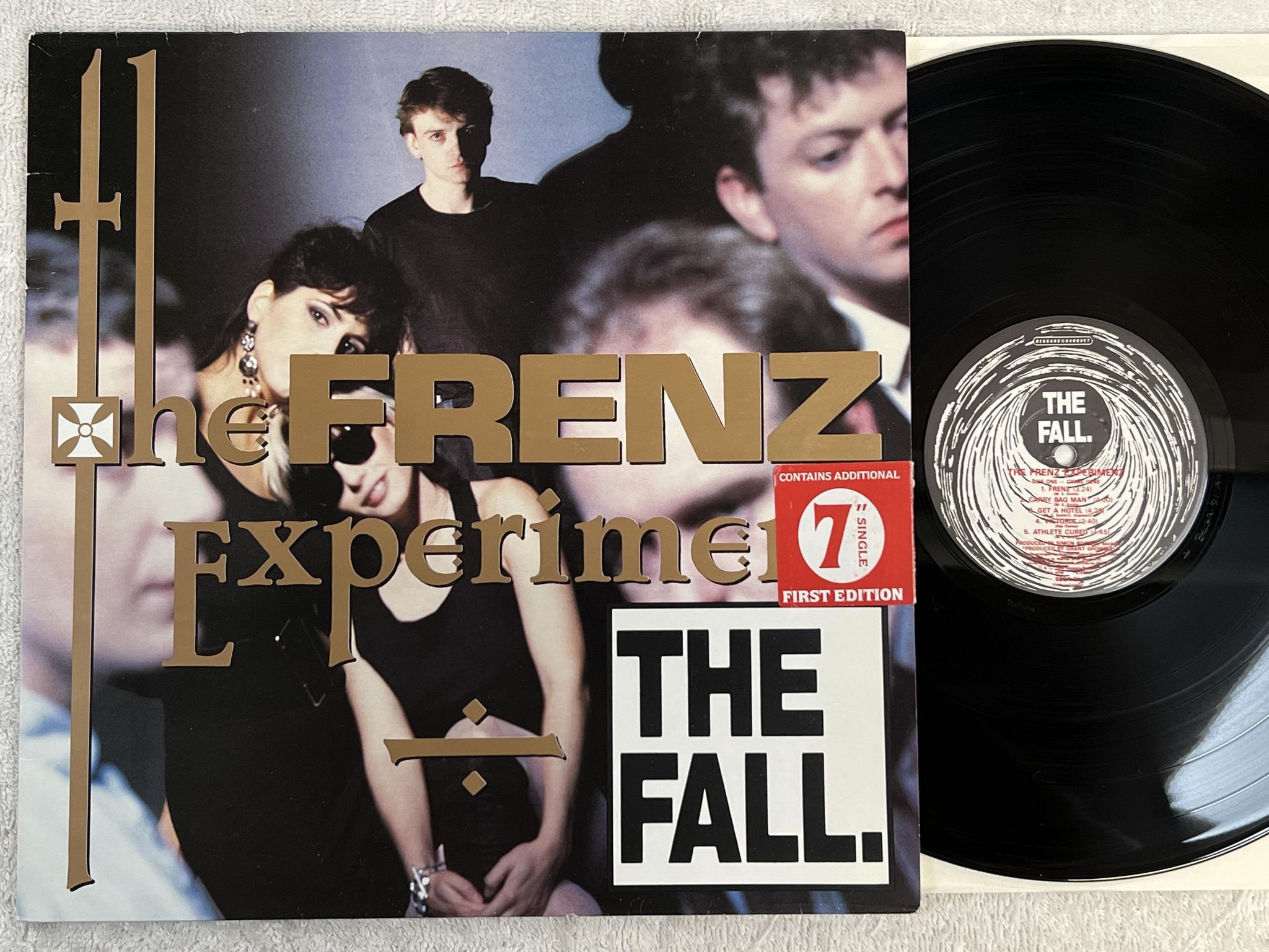 Omslagsbild för skivan THE FALL The Frenz Experiment LP -88 UK BEGGARS BANQUET BEGA 91