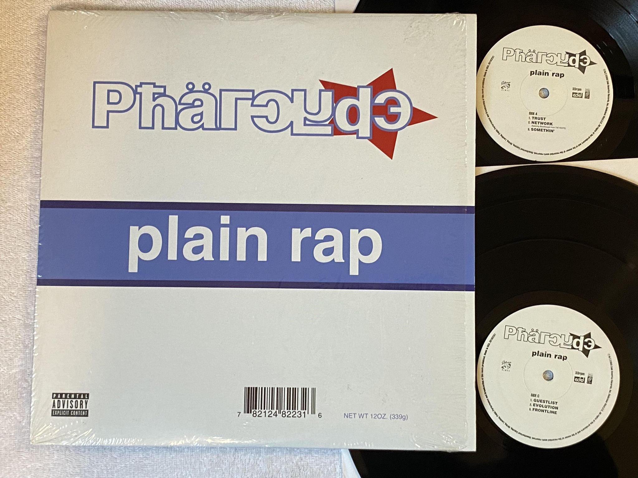 Omslagsbild för skivan THE PHARCYDE Plain Rap 2xLP 2000 US EDEL AMERICA ED 182231