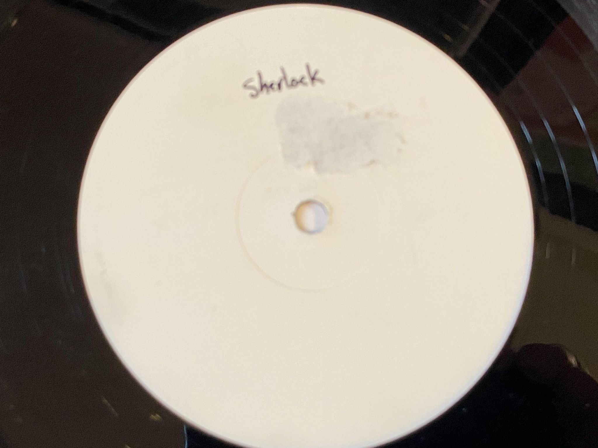 Omslagsbild för skivan SHERLOCK Bleeding Facts 12" -97 Swe ROOFTOP RTP 52310 *** white label ***