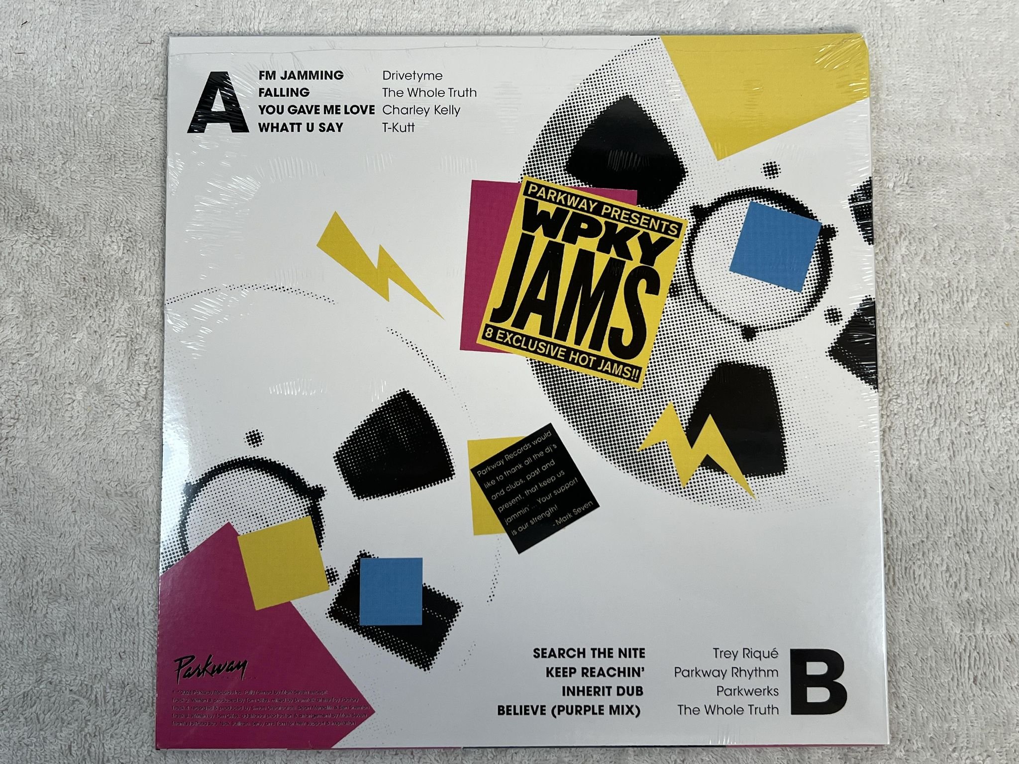 Omslagsbild för skivan V/A Parkway Presents WPKY Jams LP 2024 PARKWAY PKL001 *** sealed ***