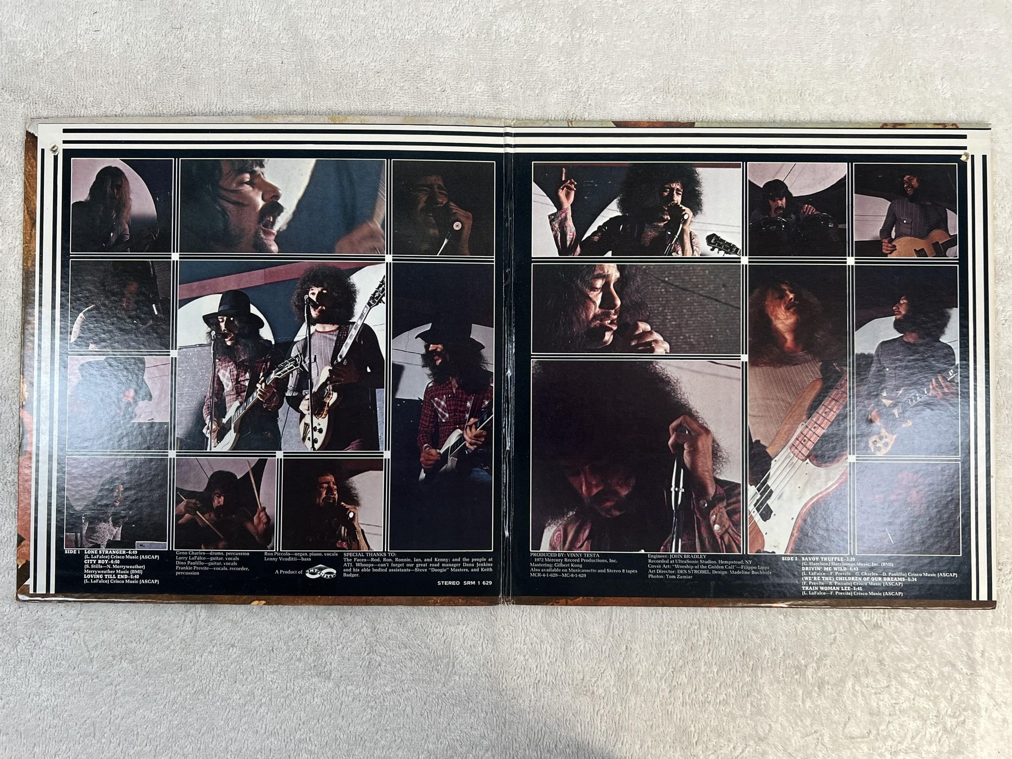 Omslagsbild för skivan BULLANGUS s/t LP -71 US MERCURY SRM-1-619 *** HARD PSYCH ***