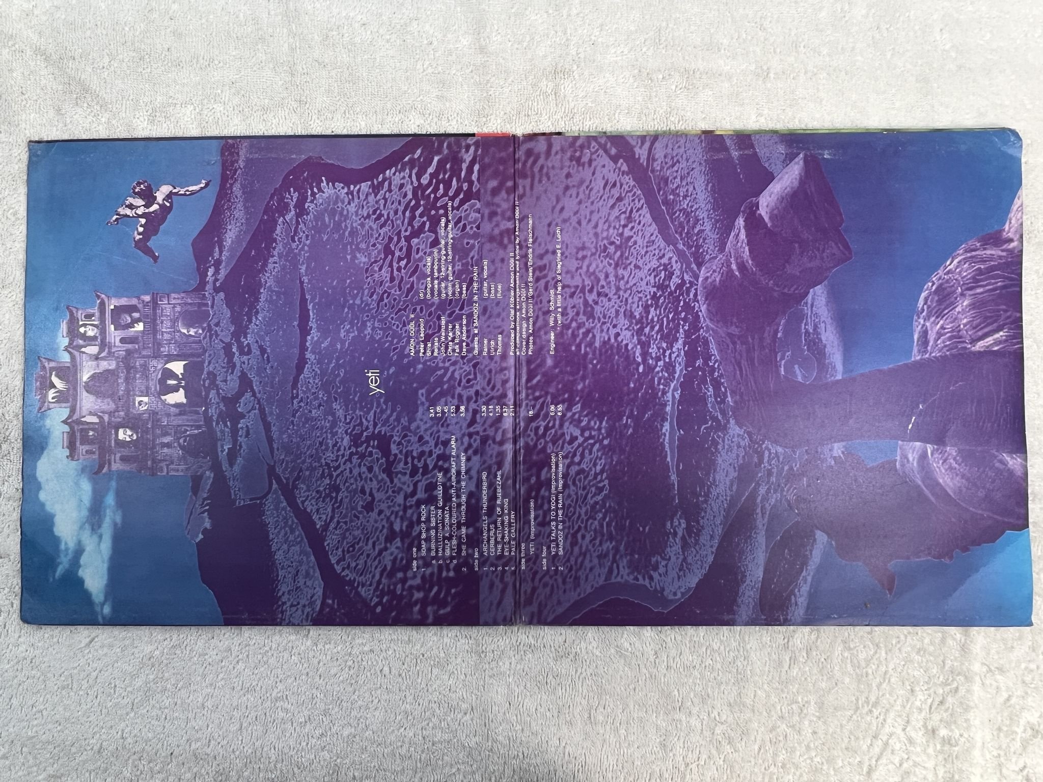 Omslagsbild för skivan AMON DÜÜL II - Yeti 2xLP -70 UK LIBERTY LSP 101 *** KRAUT / PSYCH ***