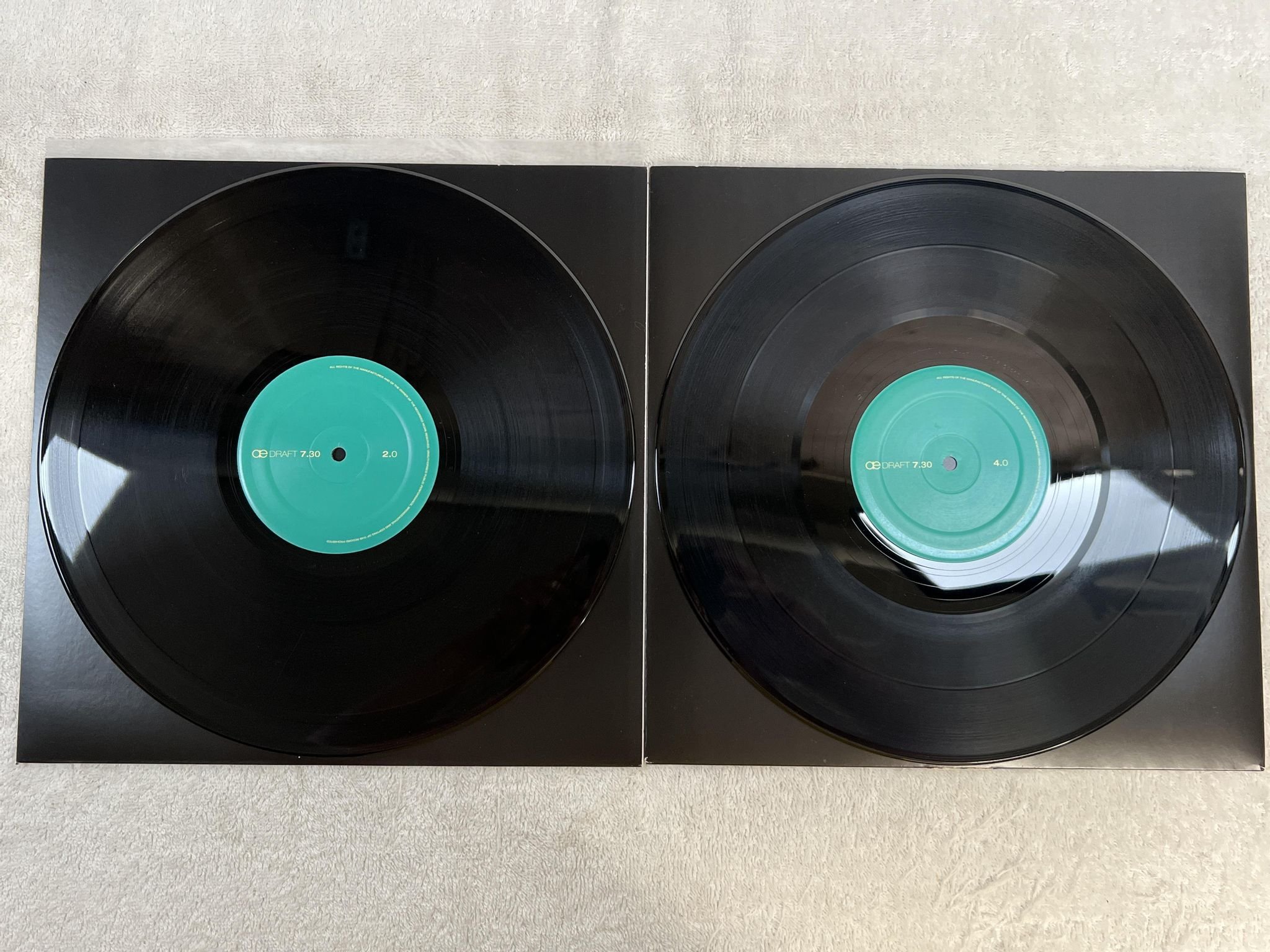 Omslagsbild för skivan AUTECHRE Draft 7.30 2xLP 2003 UK WARPLP111 **** IDM ELECTRONIC ****