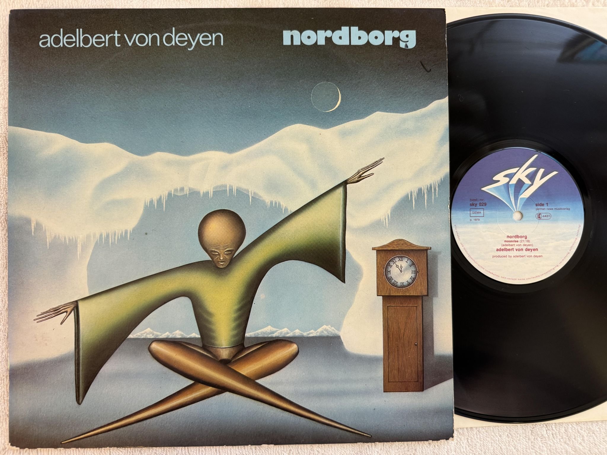 Omslagsbild för skivan ADELBERT VON DEYEN nordborg LP -79 Ger SKY RECORDS SKY 029
