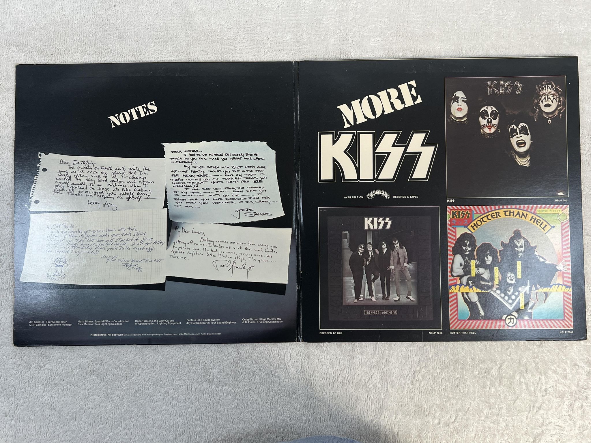 Omslagsbild för skivan KISS alive 2xLP -75 US CASABLANCA NBLP 7020