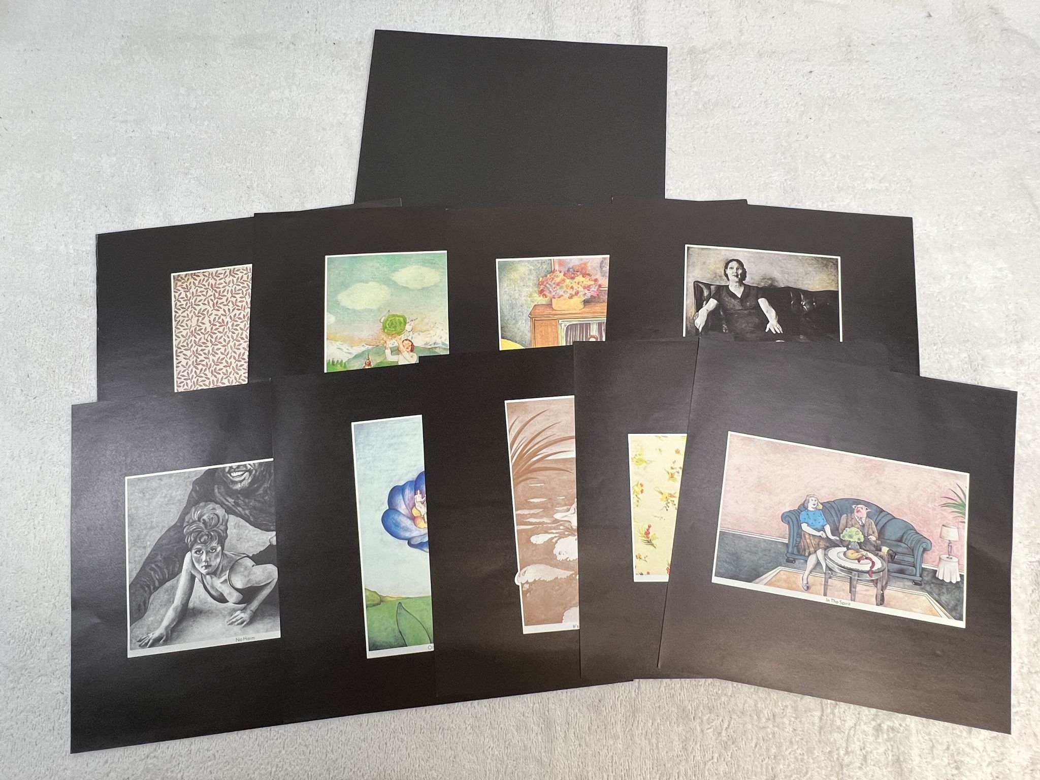 Omslagsbild för skivan FAUST so far LP -72/79 UK RECOMMENDED R.R. ^ two ** w/ 9 art prints + insert **