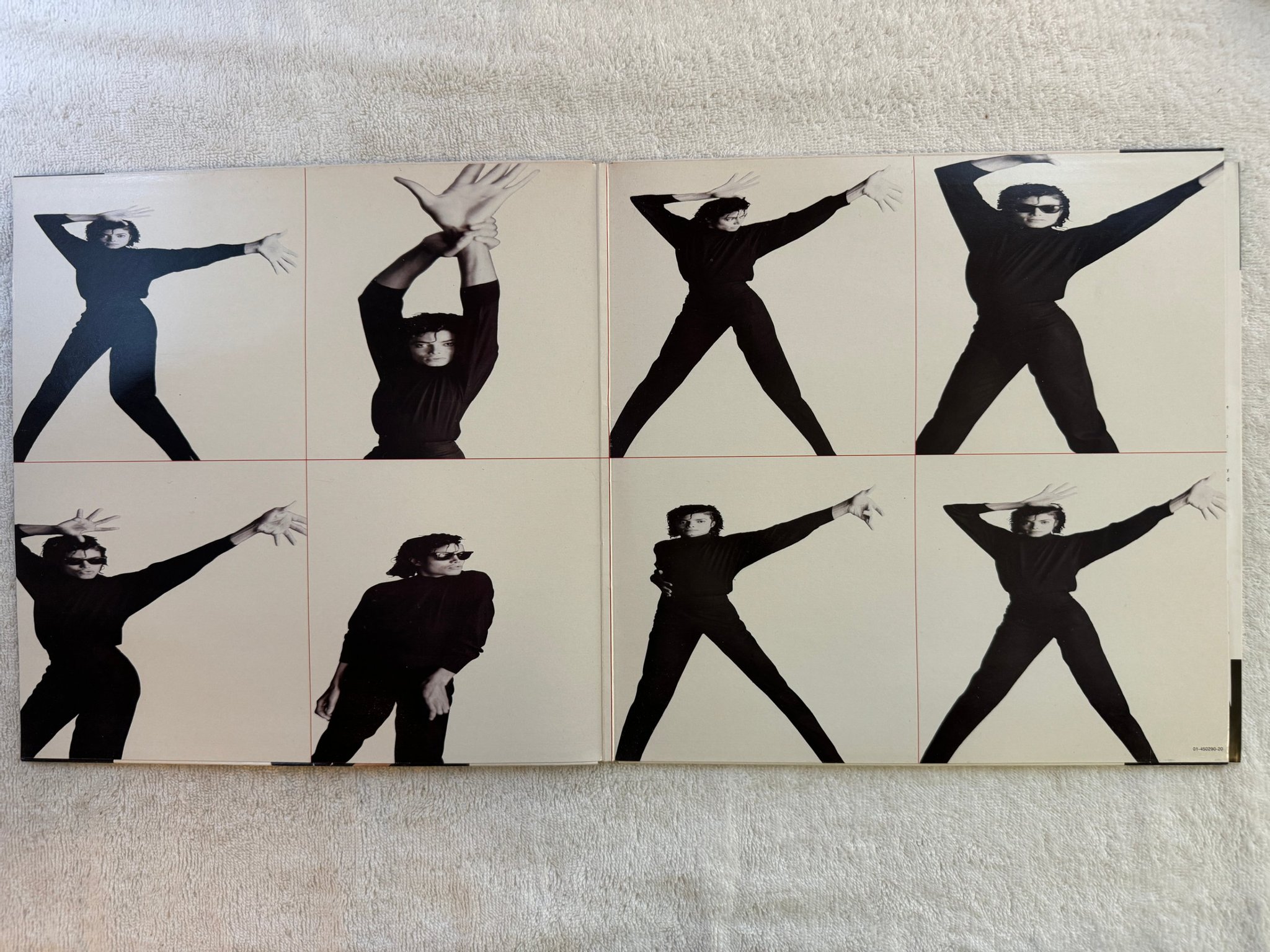 Omslagsbild för skivan MICHAEL JACKSON bad LP -87 Holö EPIC EPC 4502901