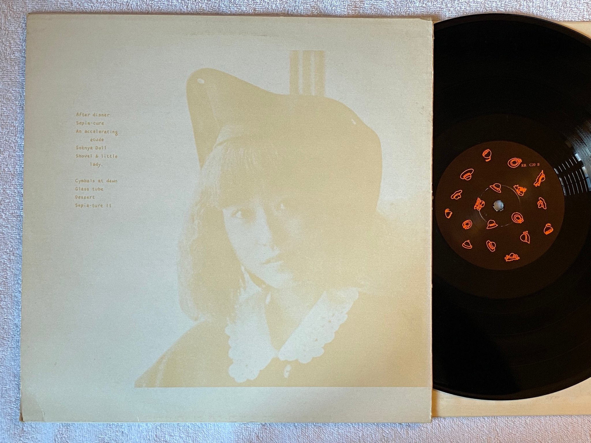 Omslagsbild för skivan AFTER DINNER s/t LP -84 RECOMMENDED RR C20 *** AVANTGARDE ***