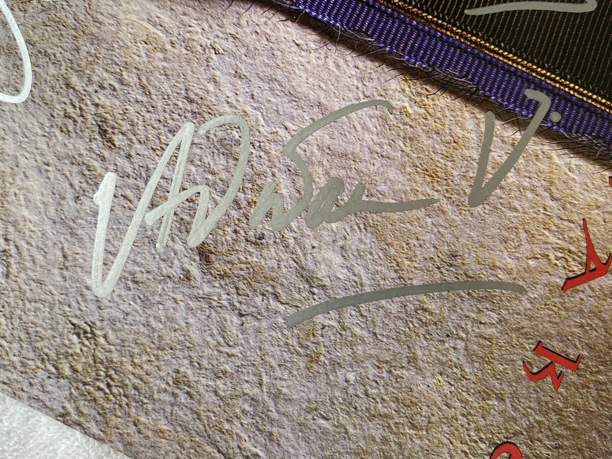 Omslagsbild för skivan WHITESNAKE slip of the tongue LP -89 EMI 064 7 93537 1 **** SIGNED COVER ****