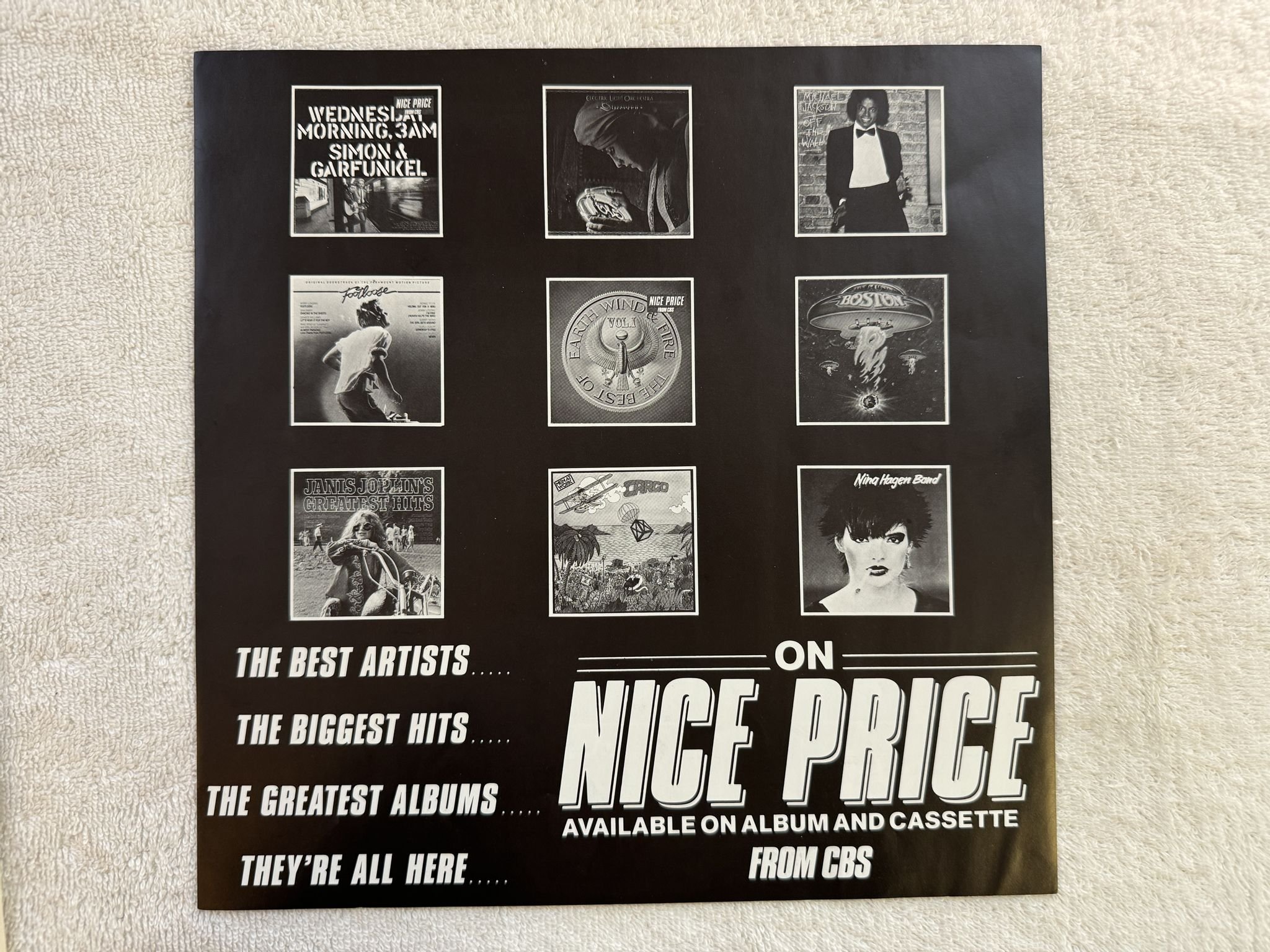 Omslagsbild för skivan THE CLASH combat rock LP re HOL cbs 32787