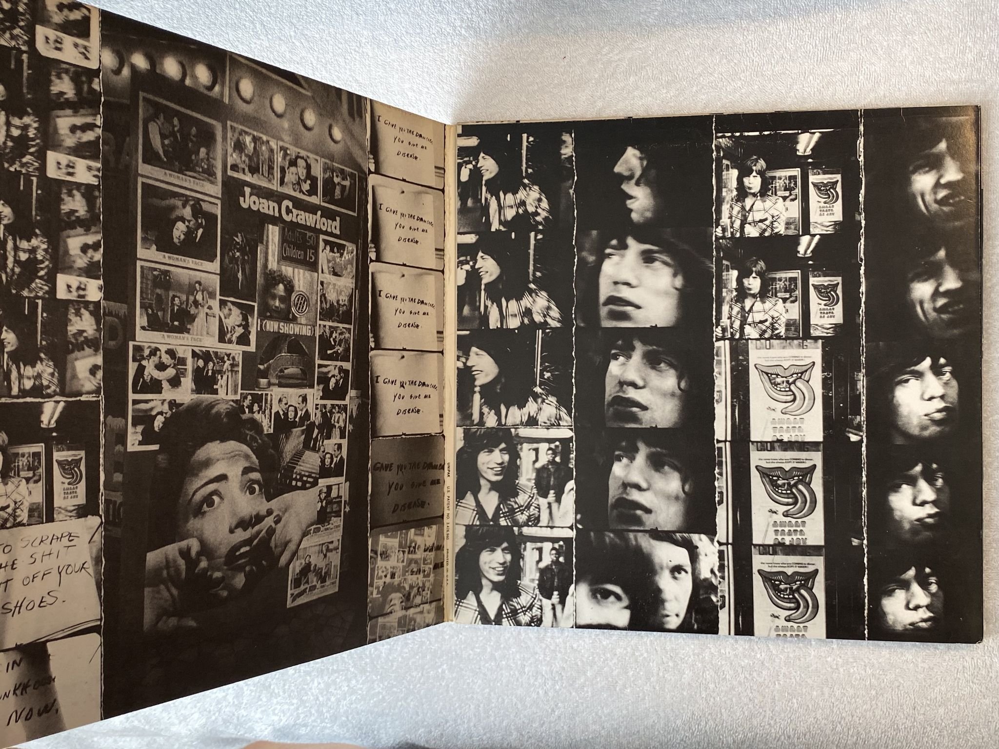 Omslagsbild för skivan THE ROLLING STONES exile on main st 2xLP -72 US ROLLING STONES COC 2-2900
