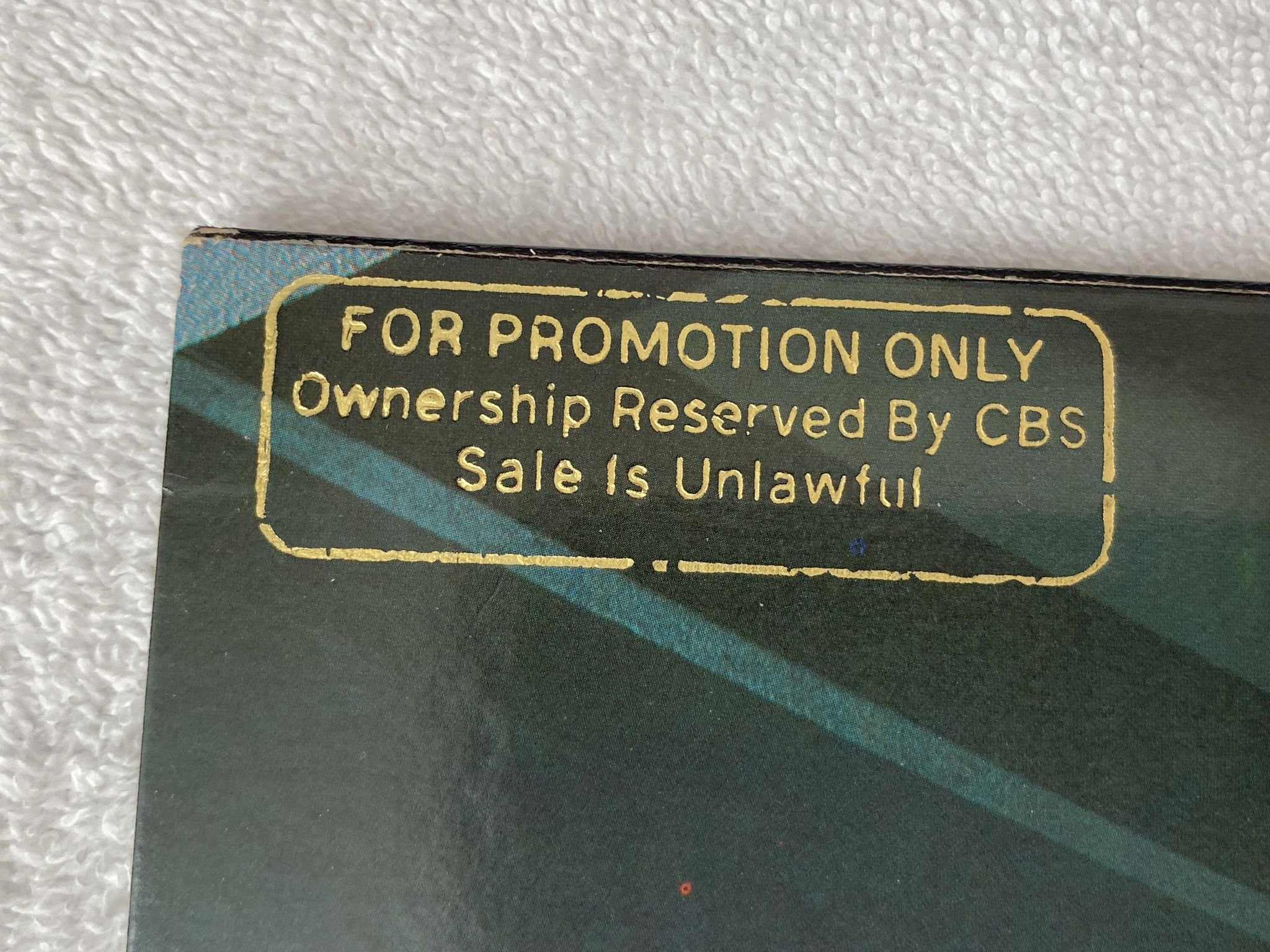 Omslagsbild för skivan OZZY OSBOURNE diary of a madman LP -81 US JET RECORDS FZ 37492 ** promo stamp **