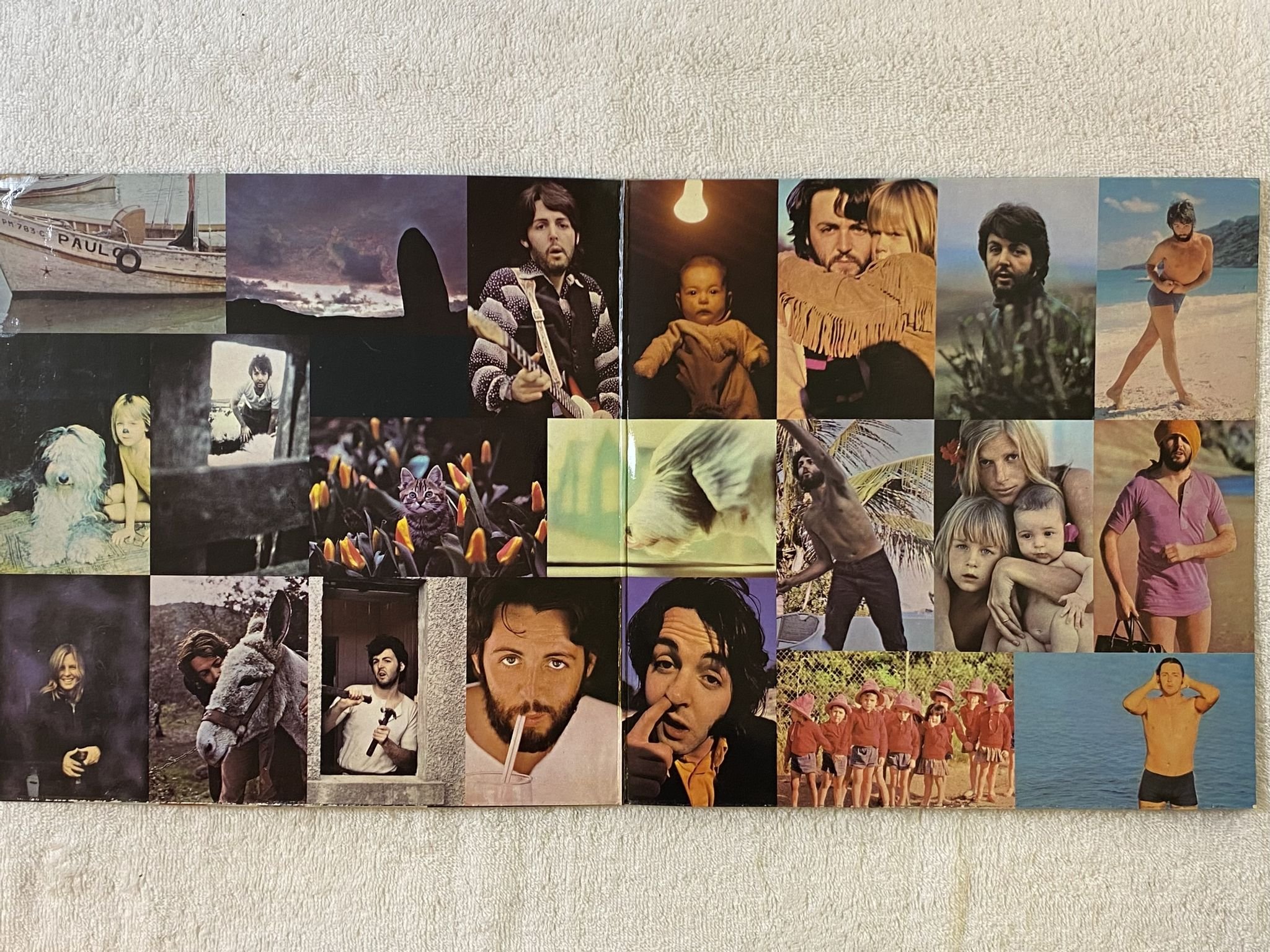 Omslagsbild för skivan PAUL McCARTNEY McCartney LP -70 UK APPLE PCS 7102