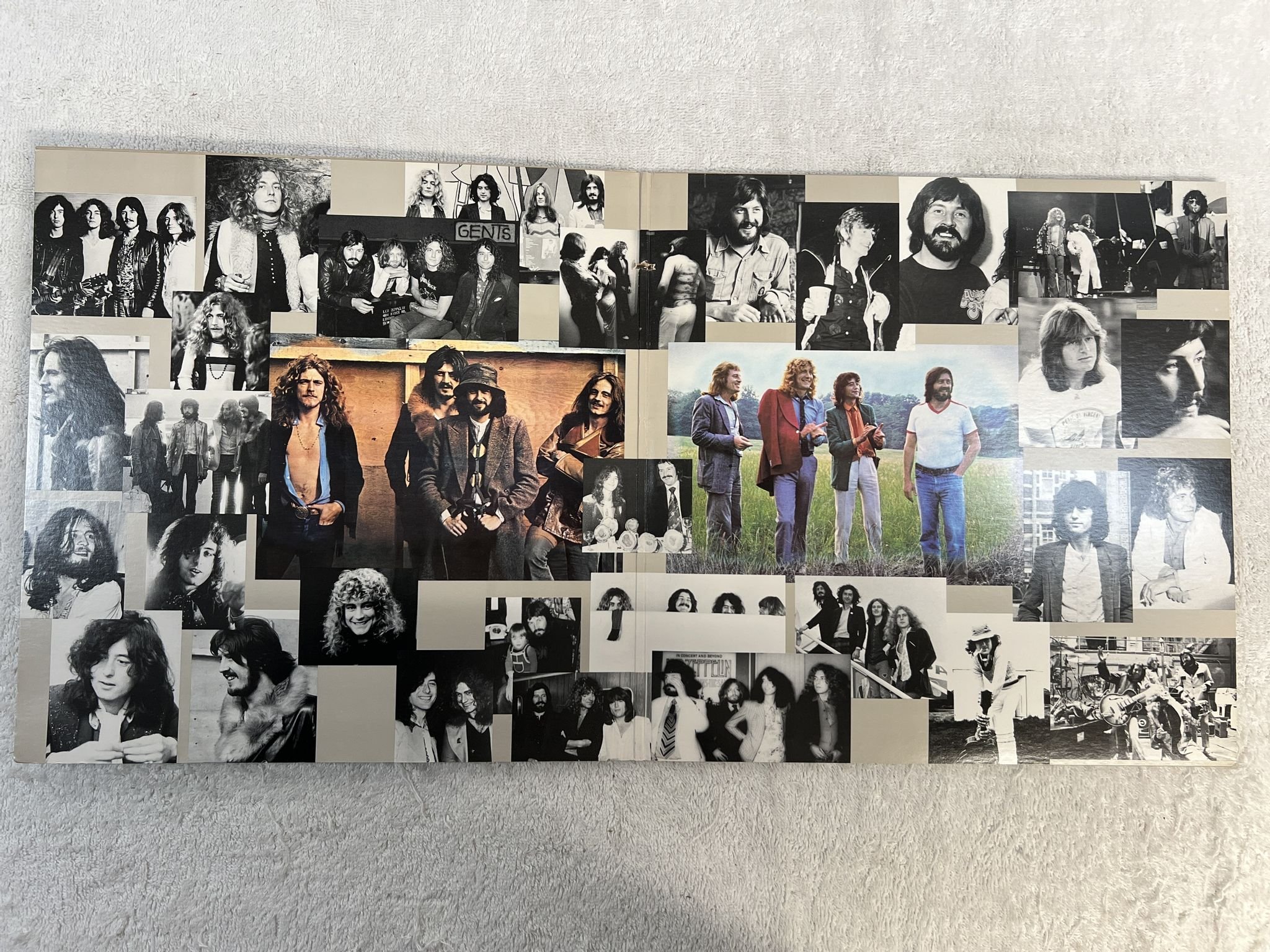 Omslagsbild för skivan LED ZEPPELIN coda LP -82 US SWAN SONG 90051-1