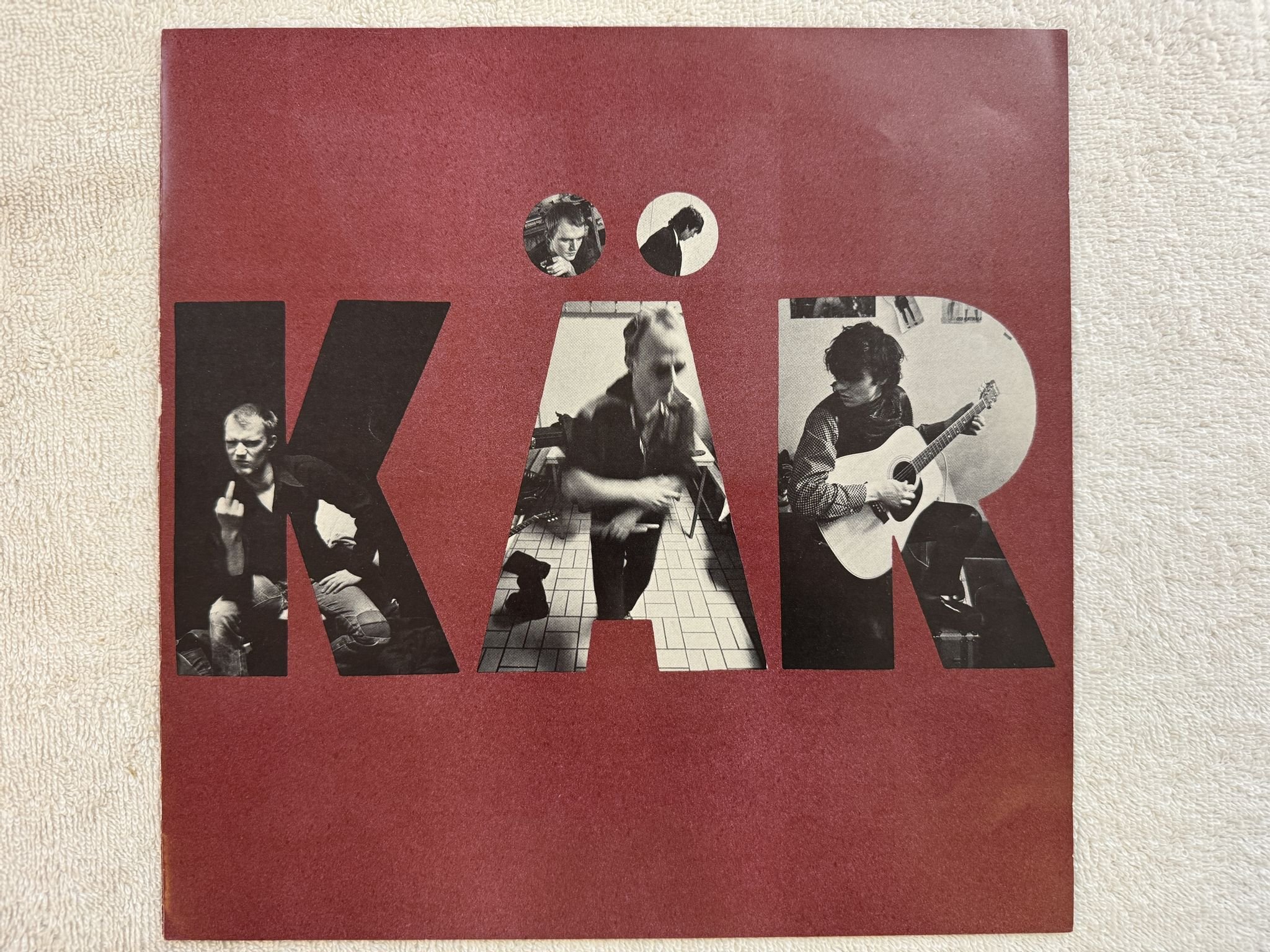 Omslagsbild för skivan EBBA GRÖN kärlek & uppror LP -81 Swe MISTLUR MLR-17