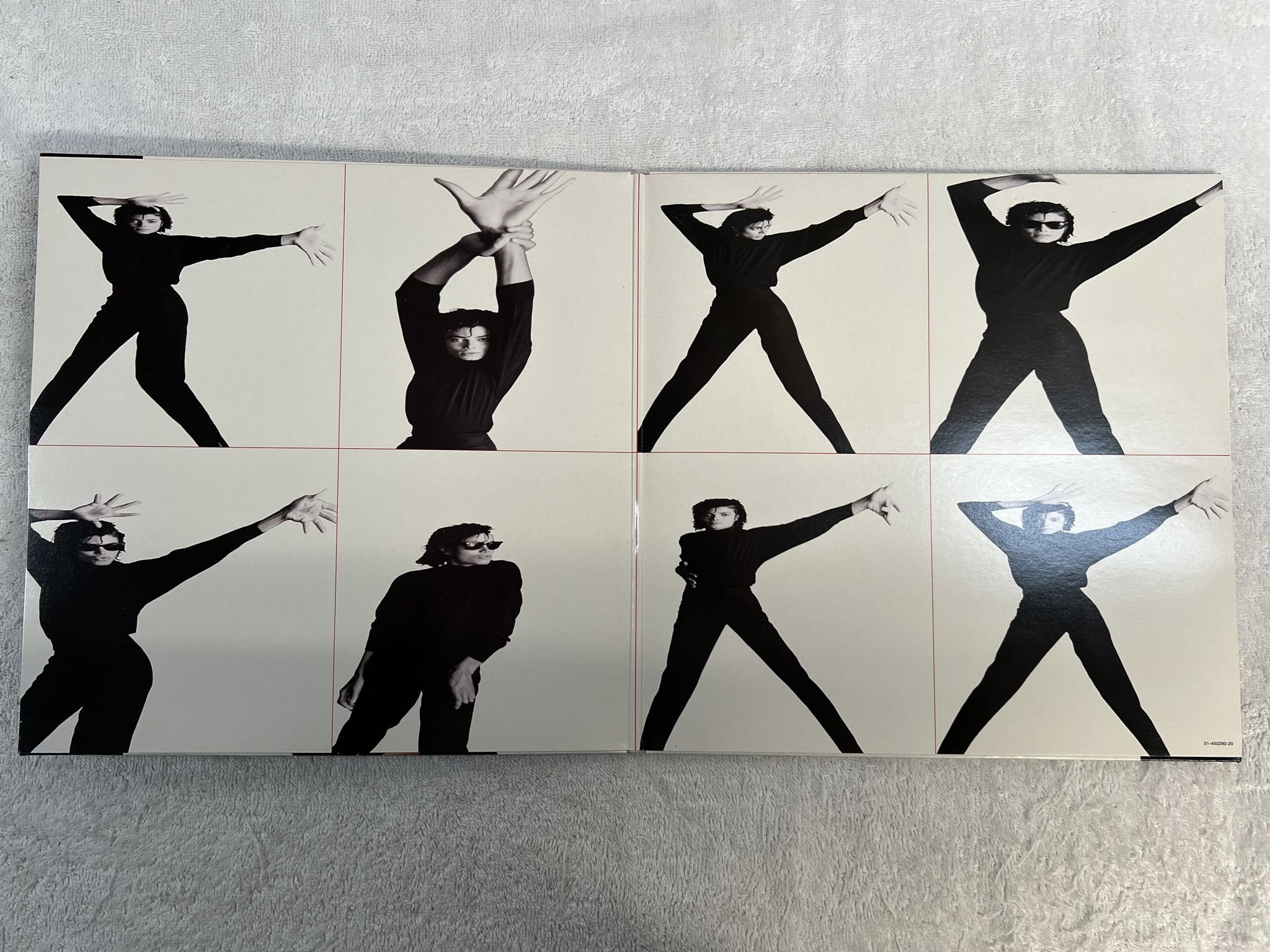 Omslagsbild för skivan MICHAEL JACKSON bad LP -87 EPIC EPC 450290 1